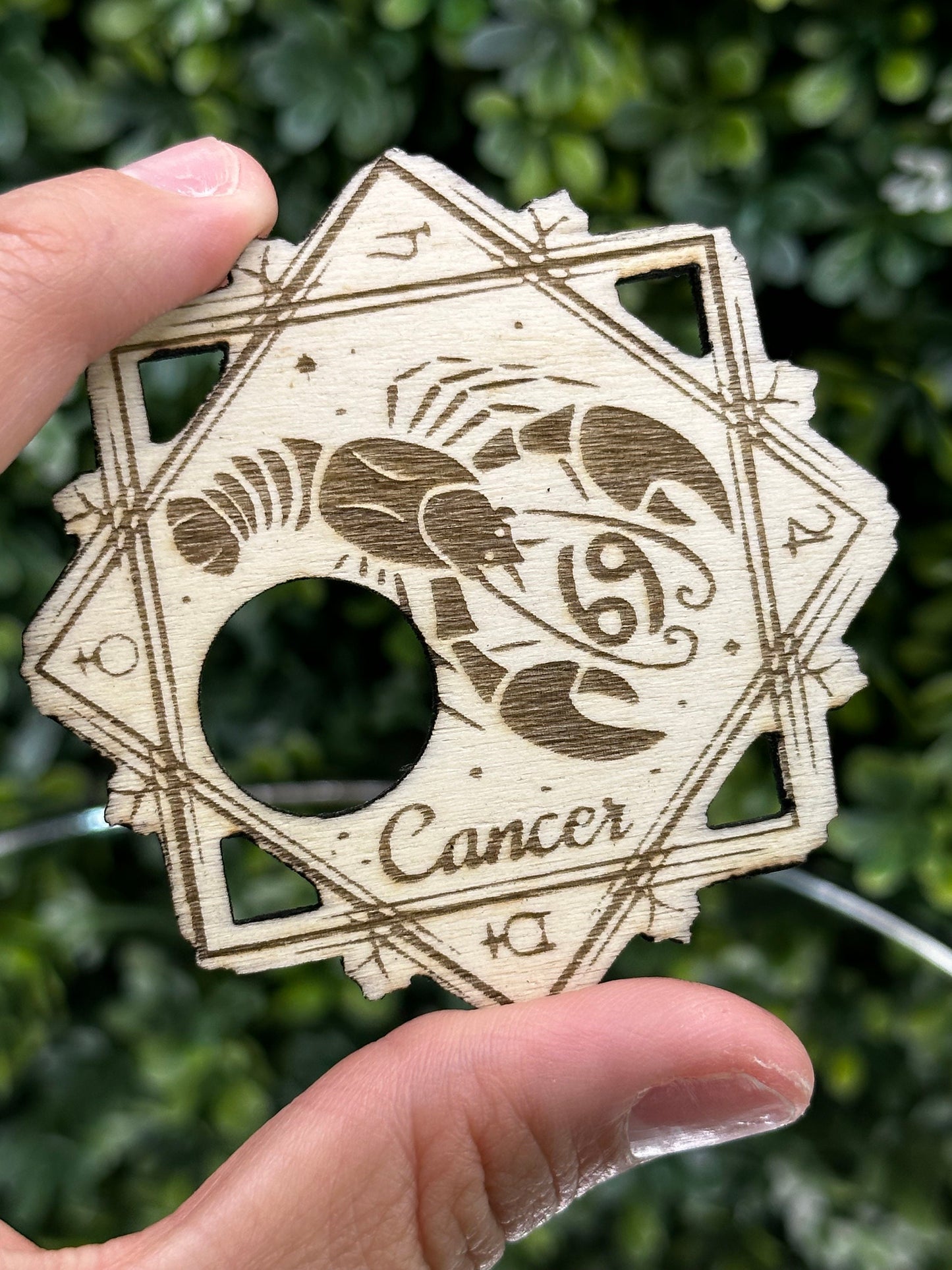 Wooden Zodiac Sphere Holders