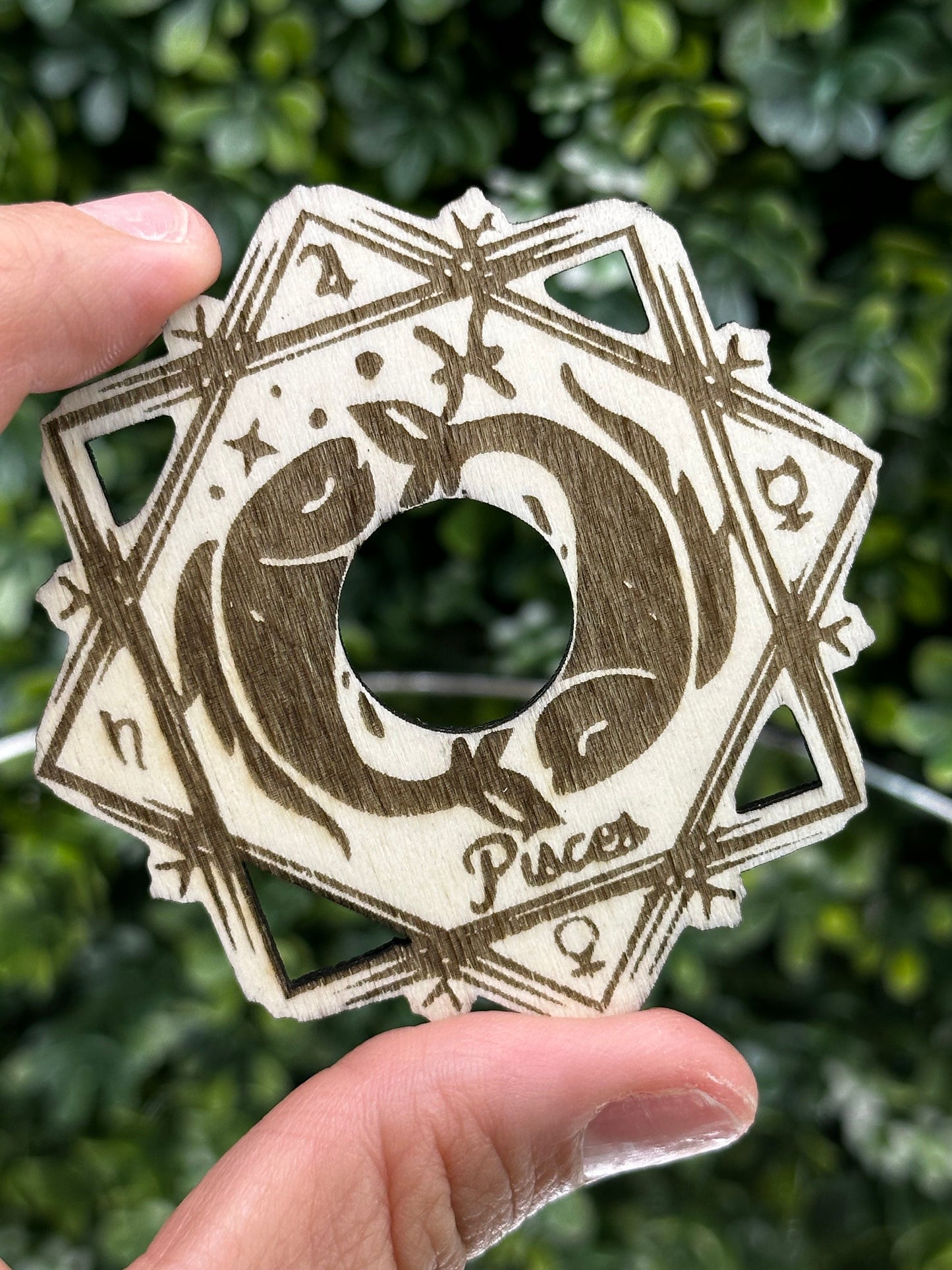 Wooden Zodiac Sphere Holders