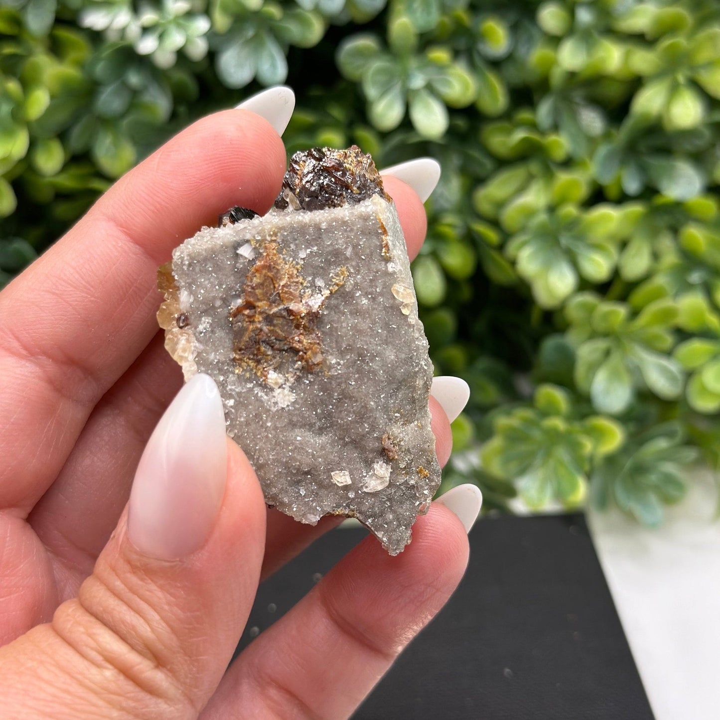 Calcite Sphalerite Quartz Gordonsville Mine, Smith County Tennessee