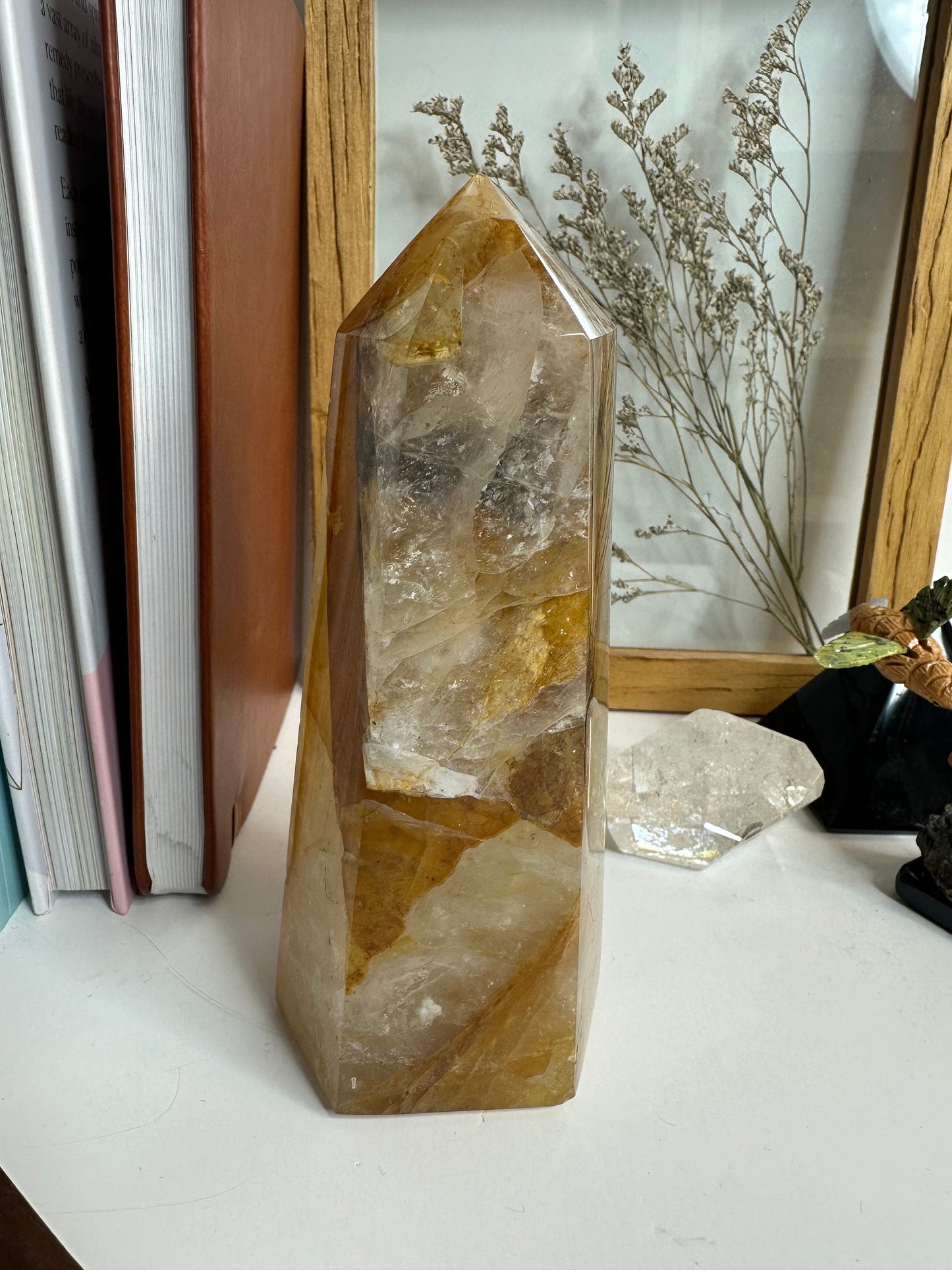 Golden Healer tower home decor office decor