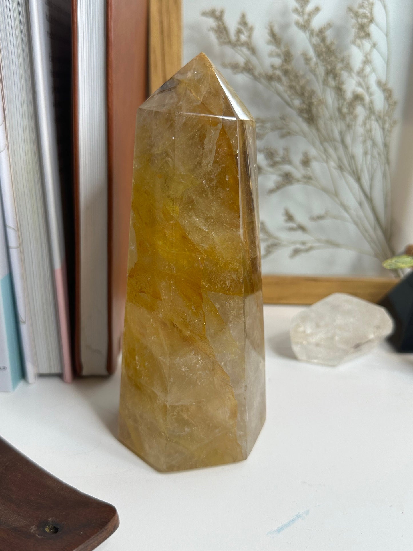 Golden Healer tower home decor office decor
