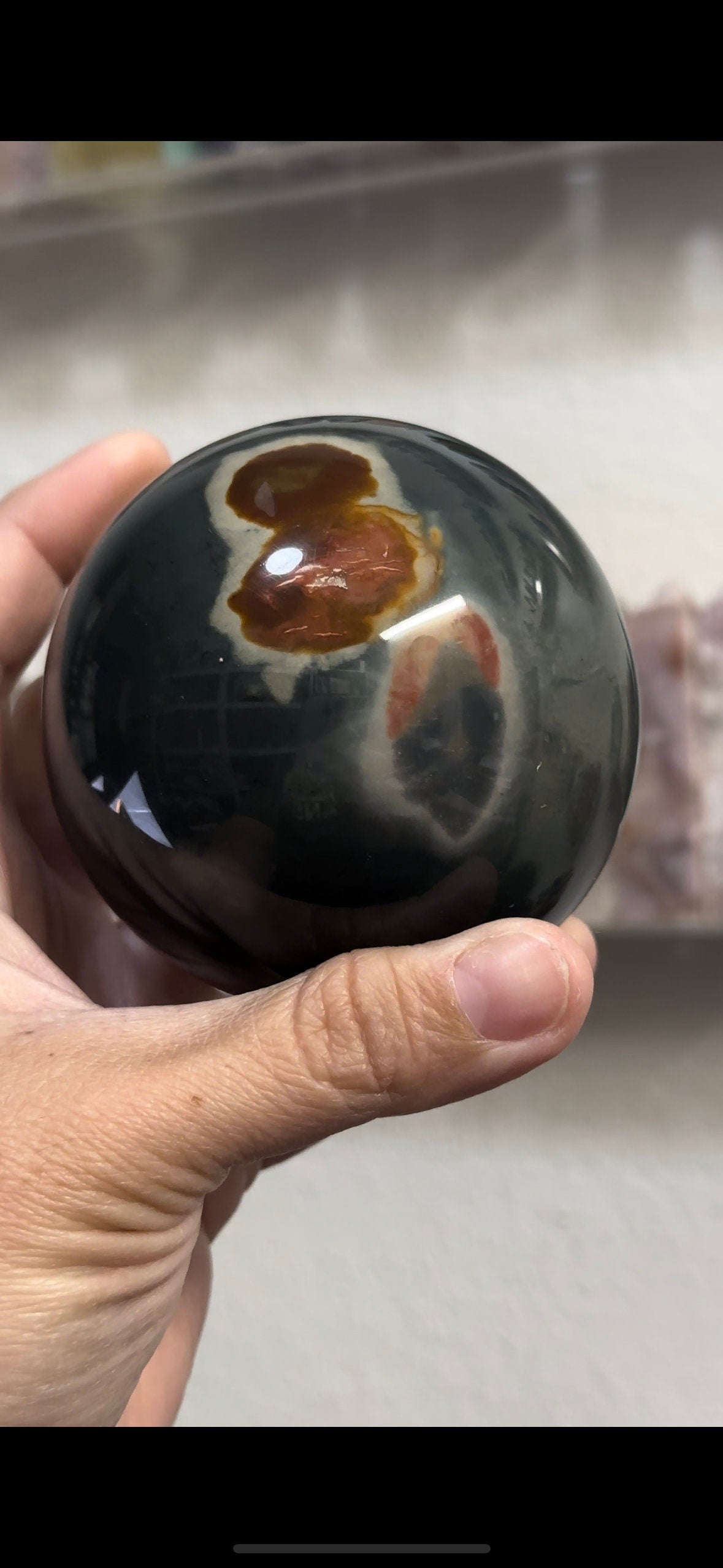 Polychrome Jasper sphere