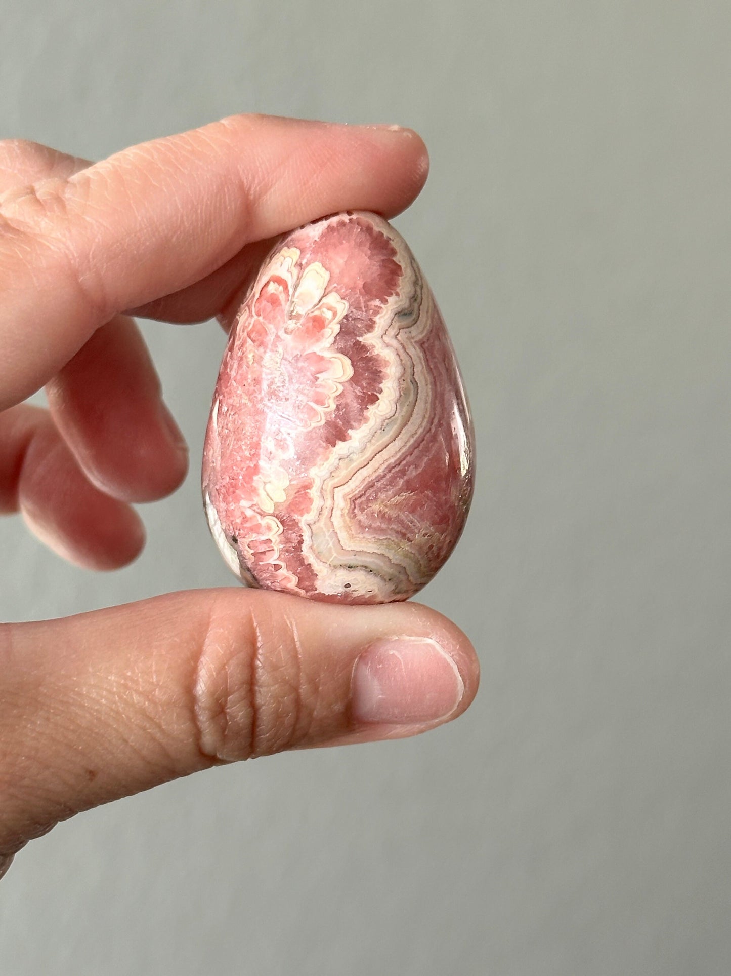 Rhodochrosite Egg From Argentina