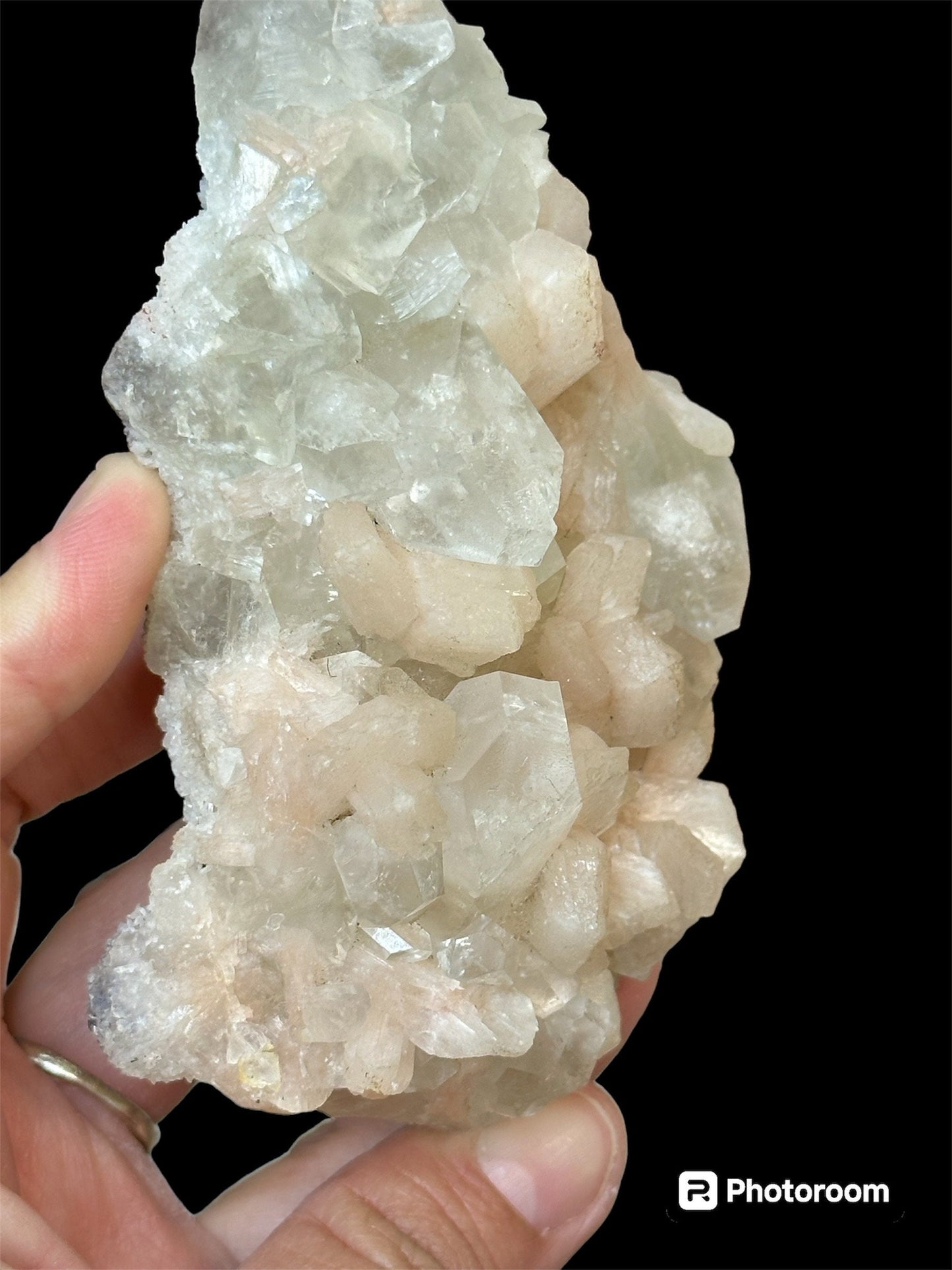 Apophyllite with Stilbite ~ India