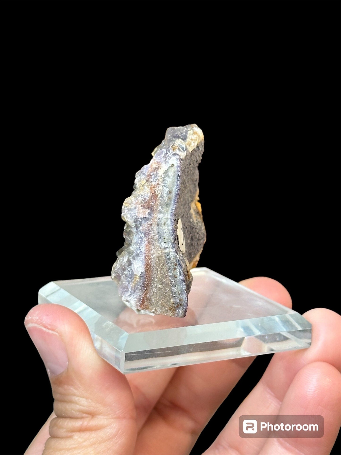 Purple Cubic Fluorite Mineral
