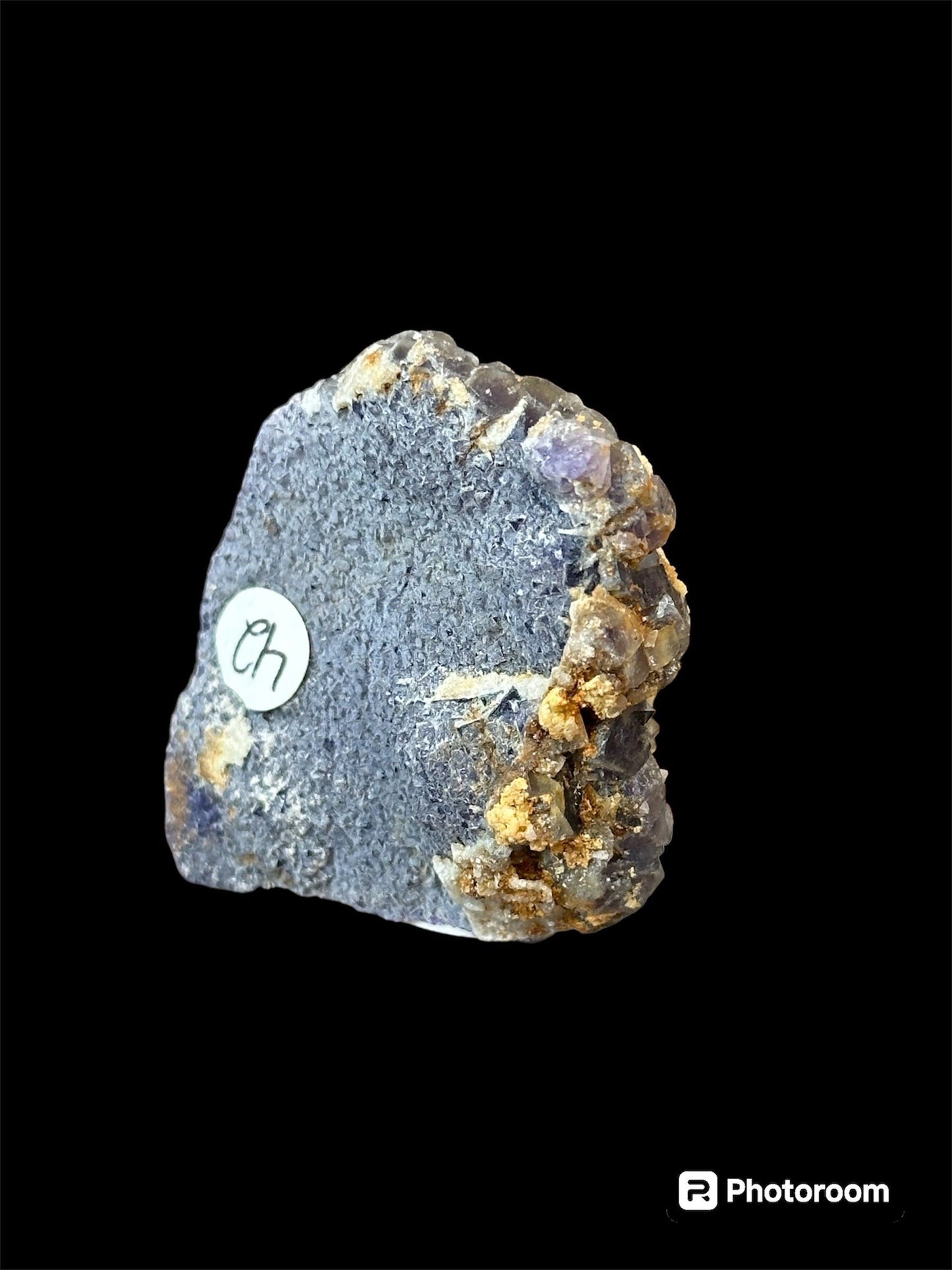 Purple Cubic Fluorite Mineral