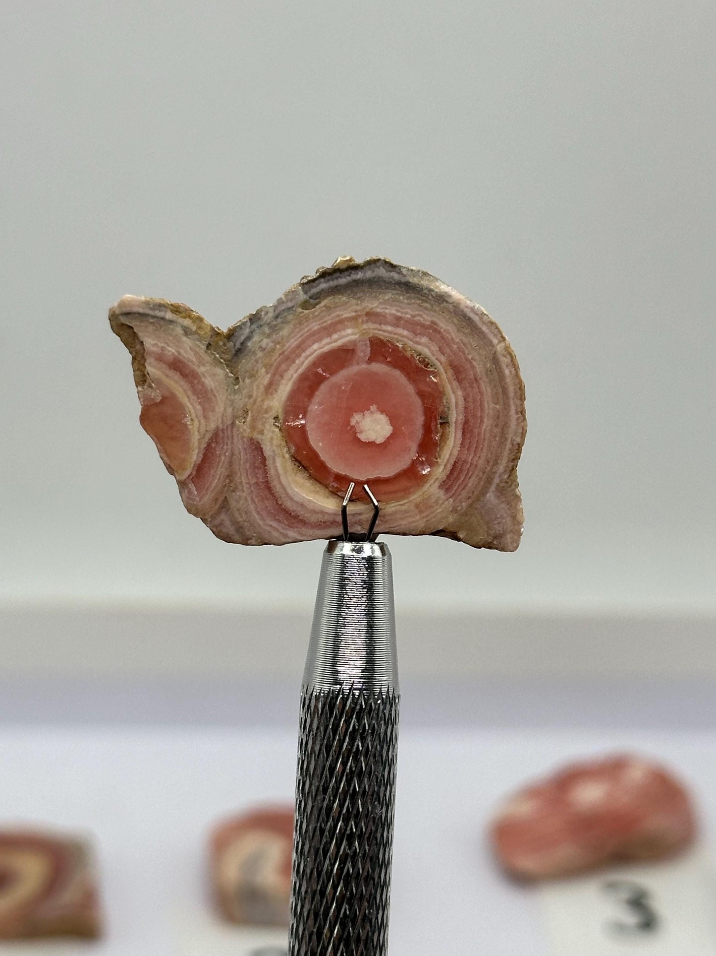 Rhodochrosite Stalactite, Argentina, pink crystal