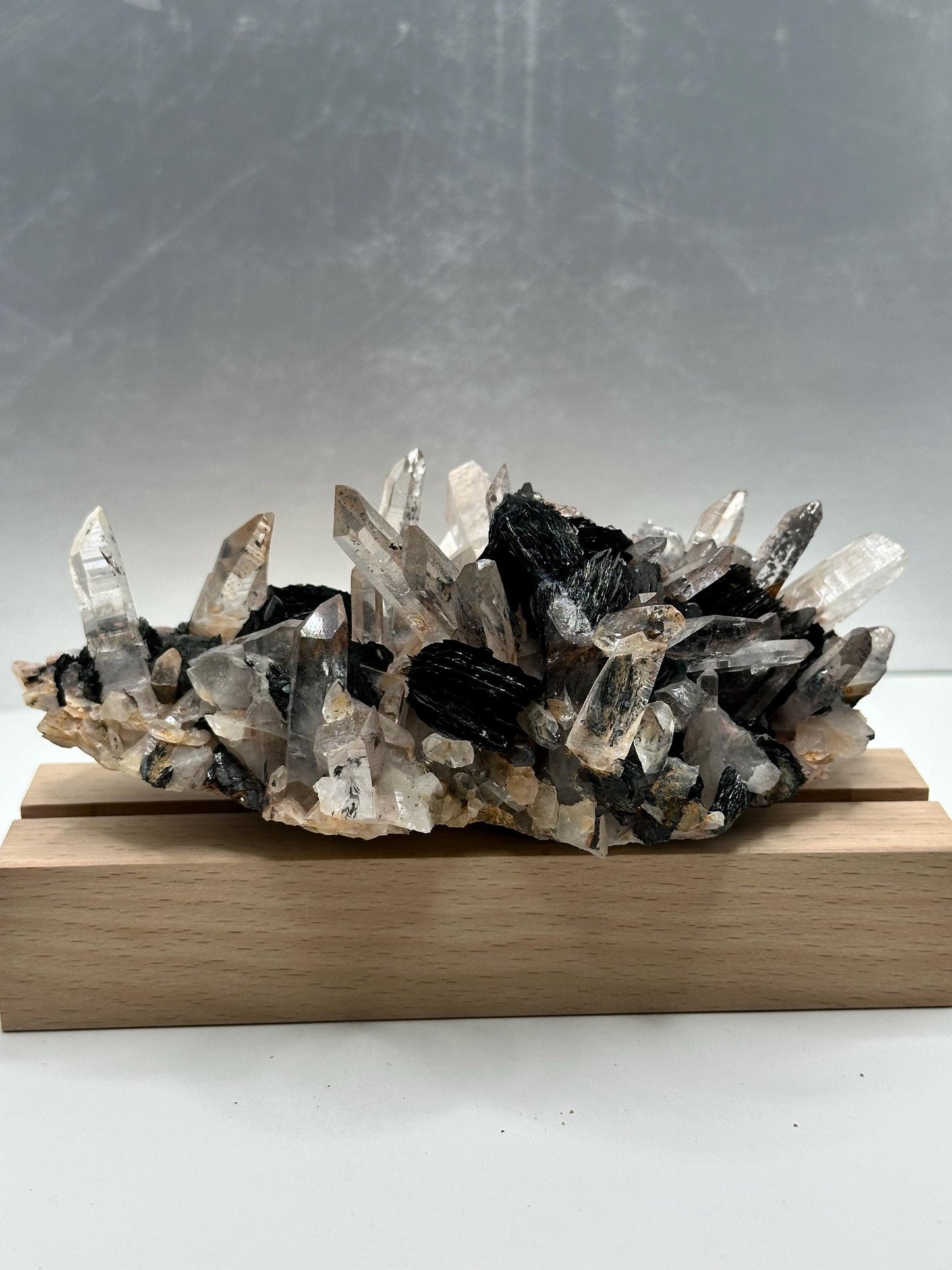 Natural Specularite Hematite & Quartz from China – Crystal Mineral Specimen