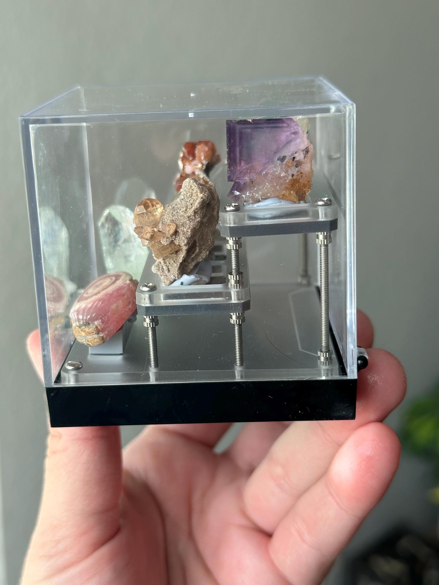 Mixed Mineral Specimen Perky Box, collectors edition