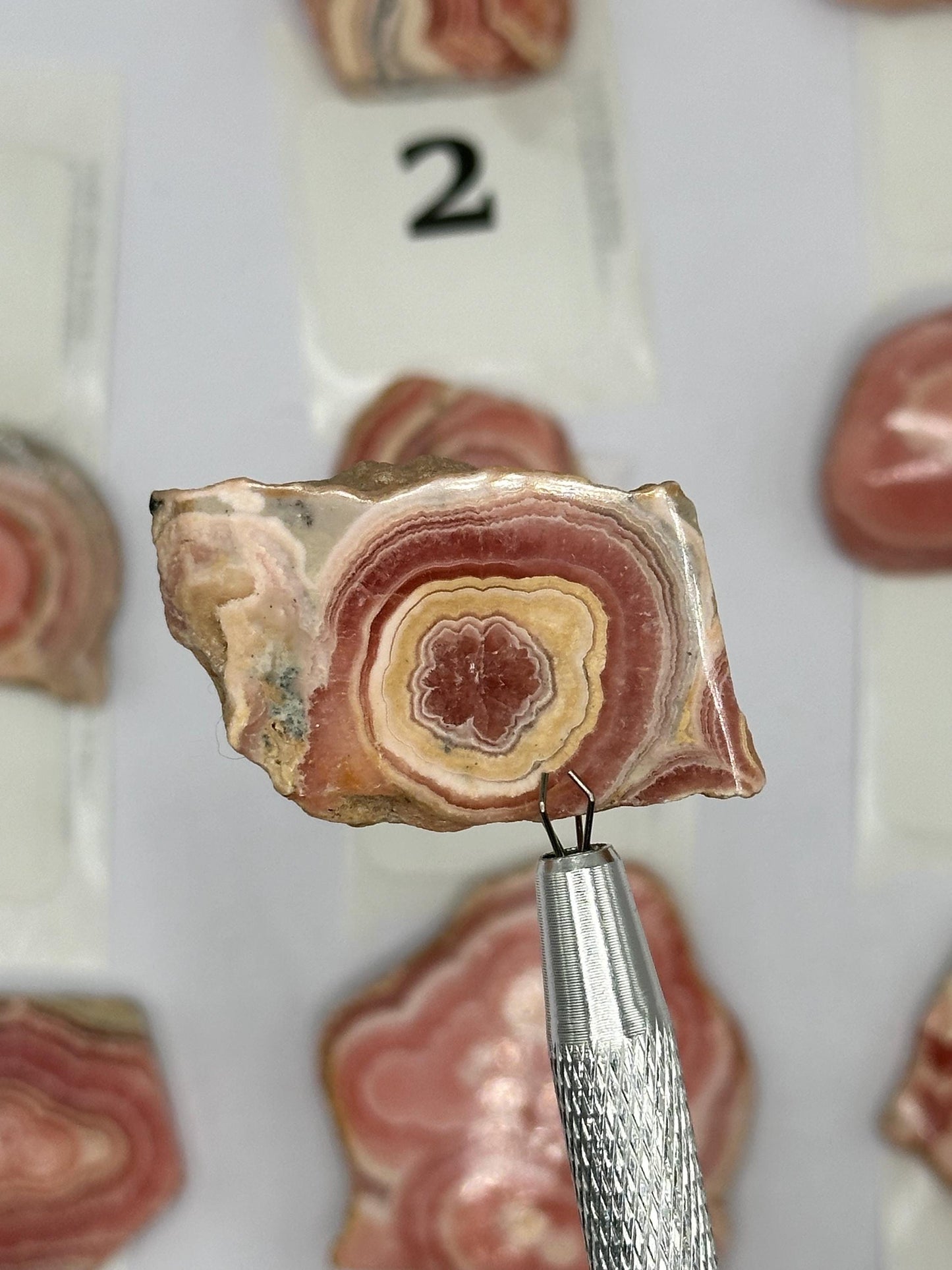 Rhodochrosite Stalactite, Argentina, pink crystal