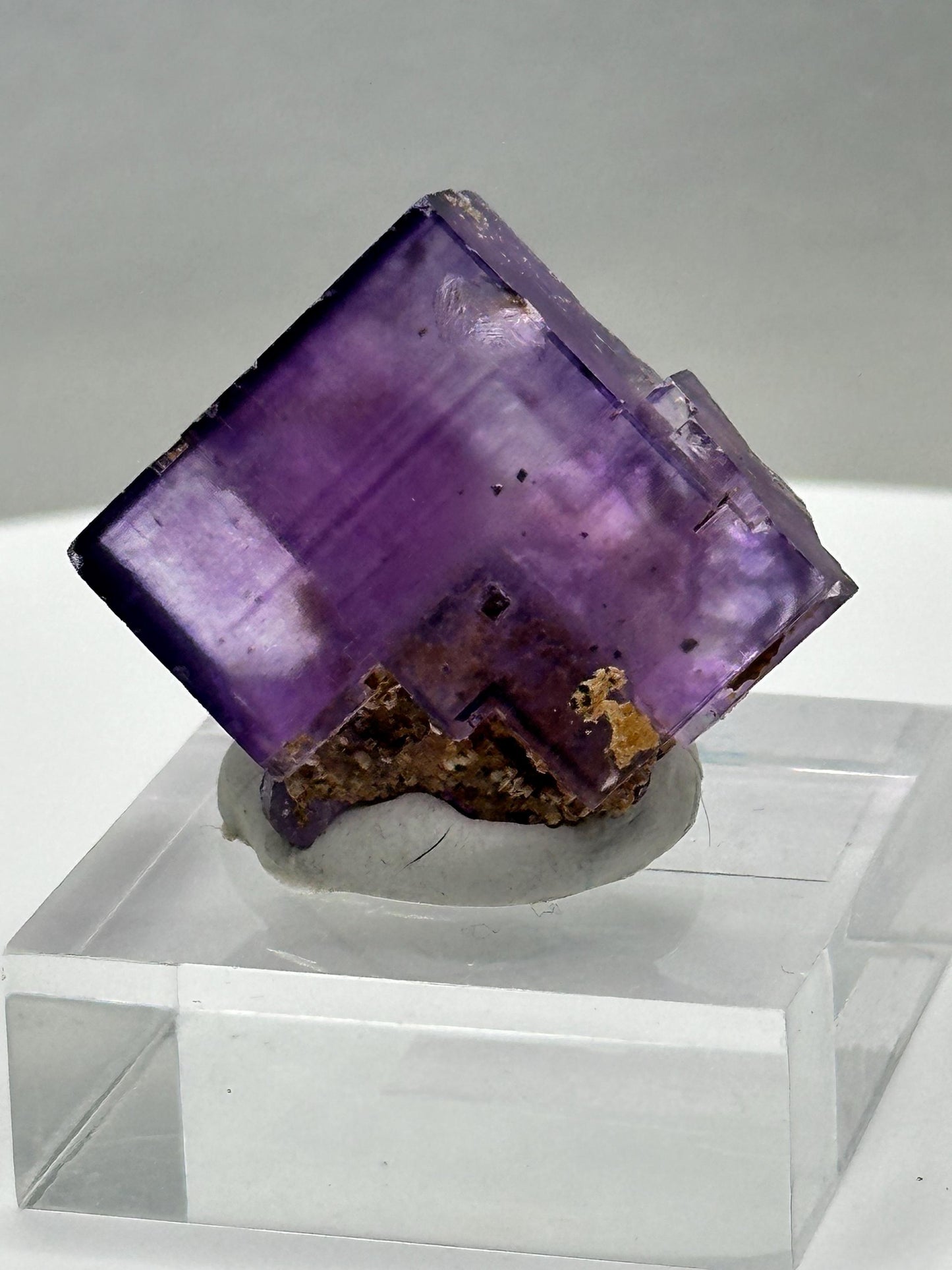 Fluorite, Hastie's Quarry, Cave-In-Rock, Hardin County, Illinois, USA