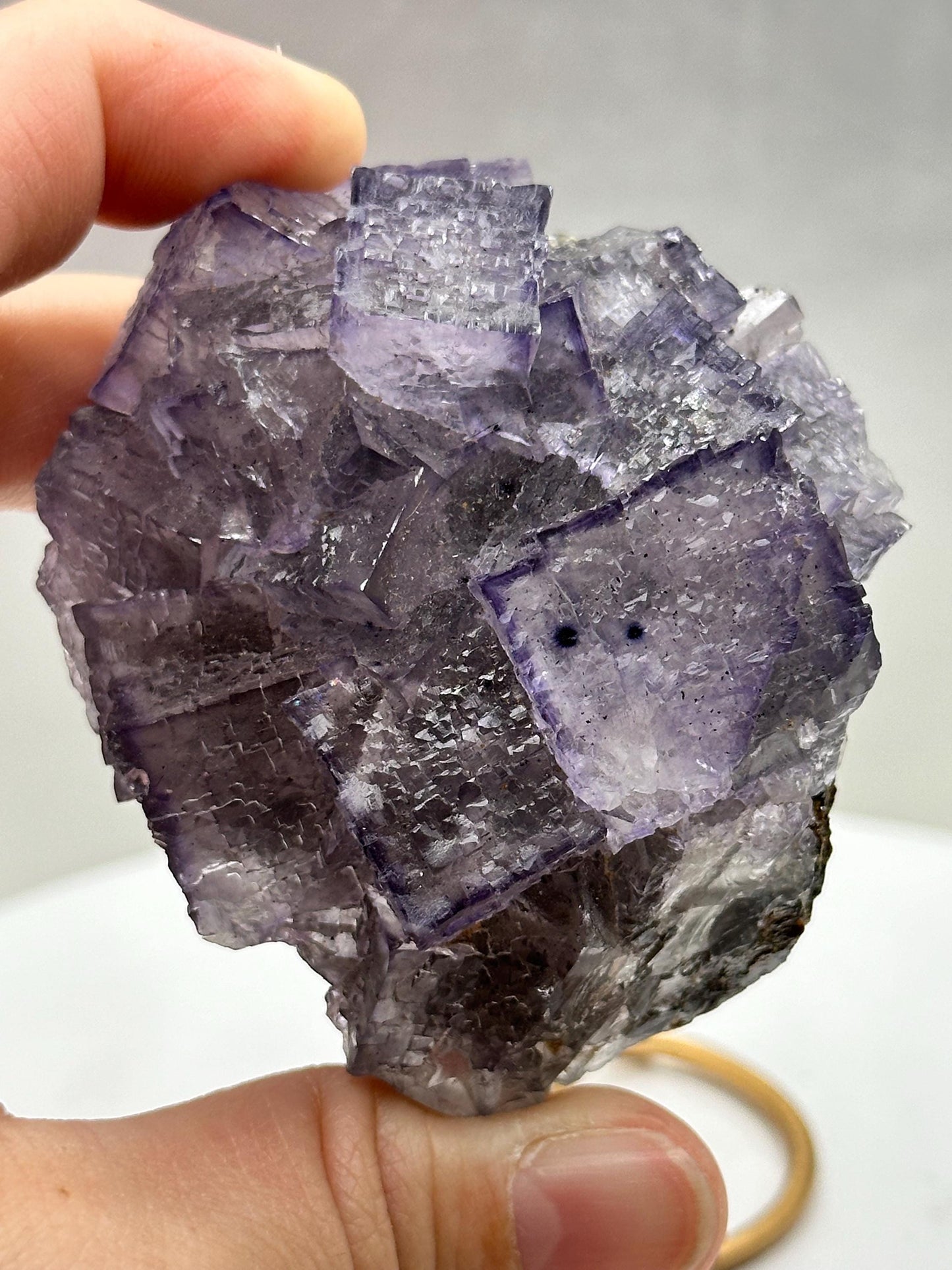 Fluorite Sphalerite Gordonsville-Elmwood Mine Tennessee