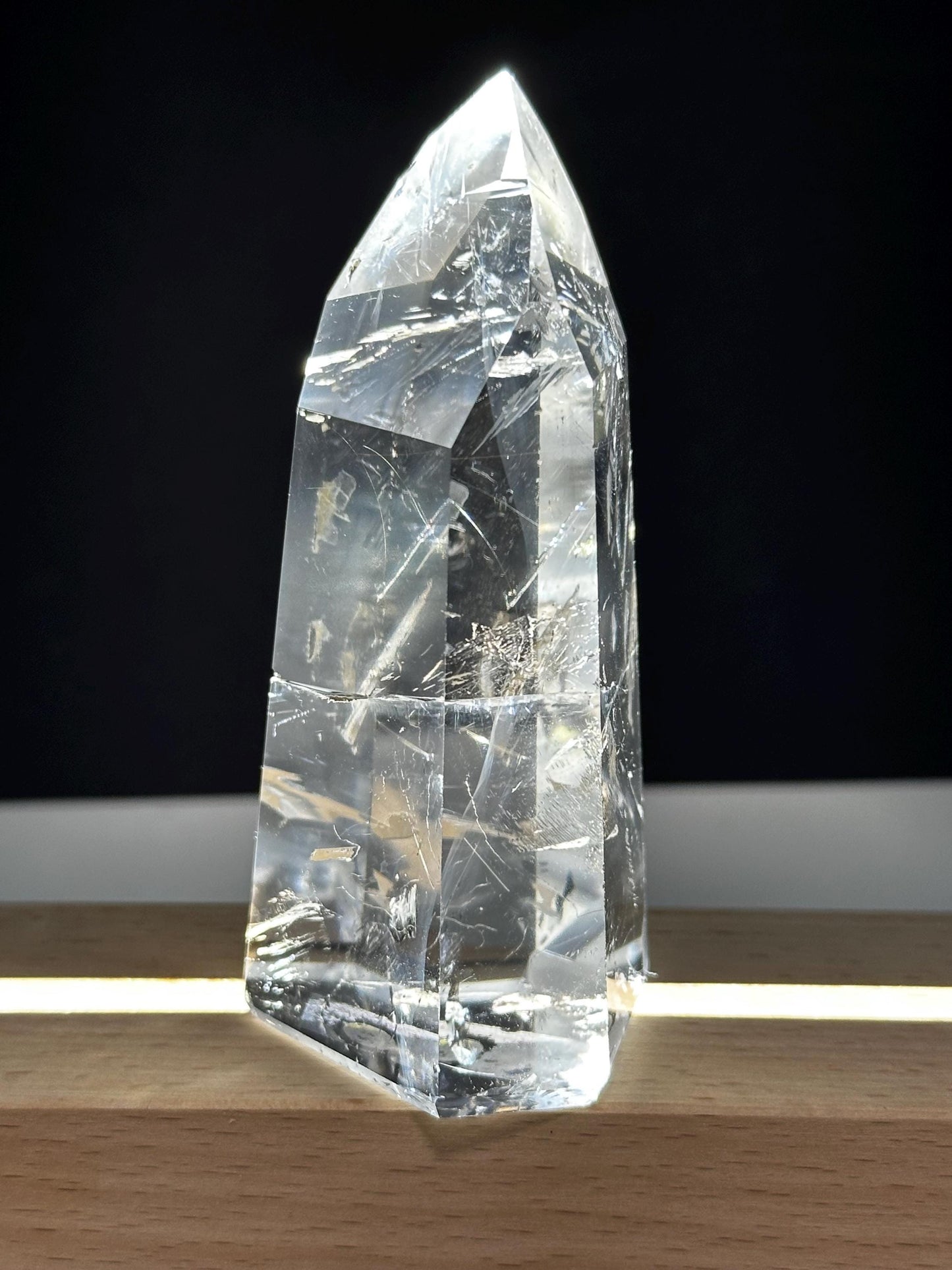 High Quality Rutile Quartz Tower, Bahia,Brazil