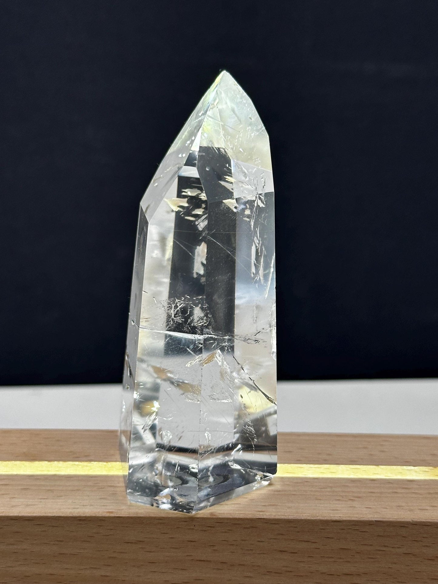 High Quality Rutile Quartz Tower, Bahia,Brazil