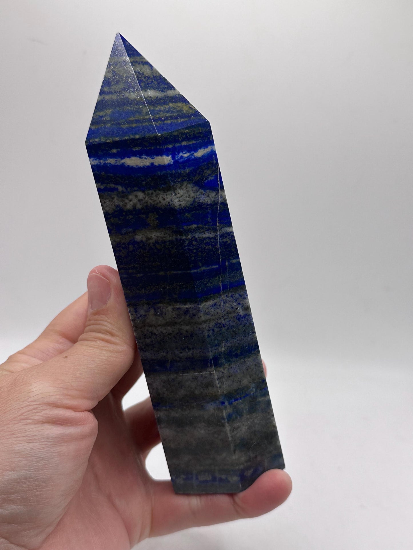 Lapiz Lazuli Crystal Tower