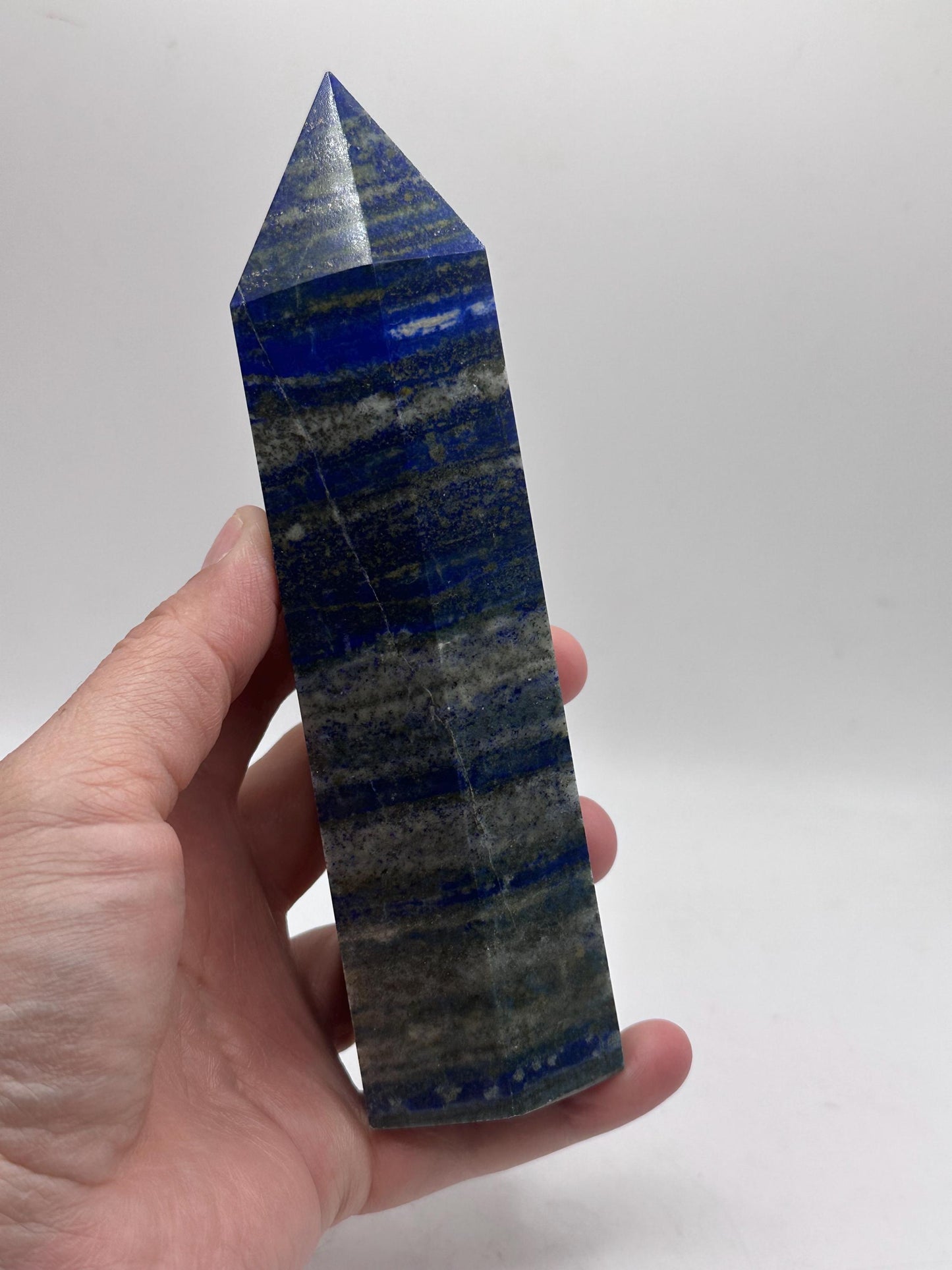 Lapiz Lazuli Crystal Tower