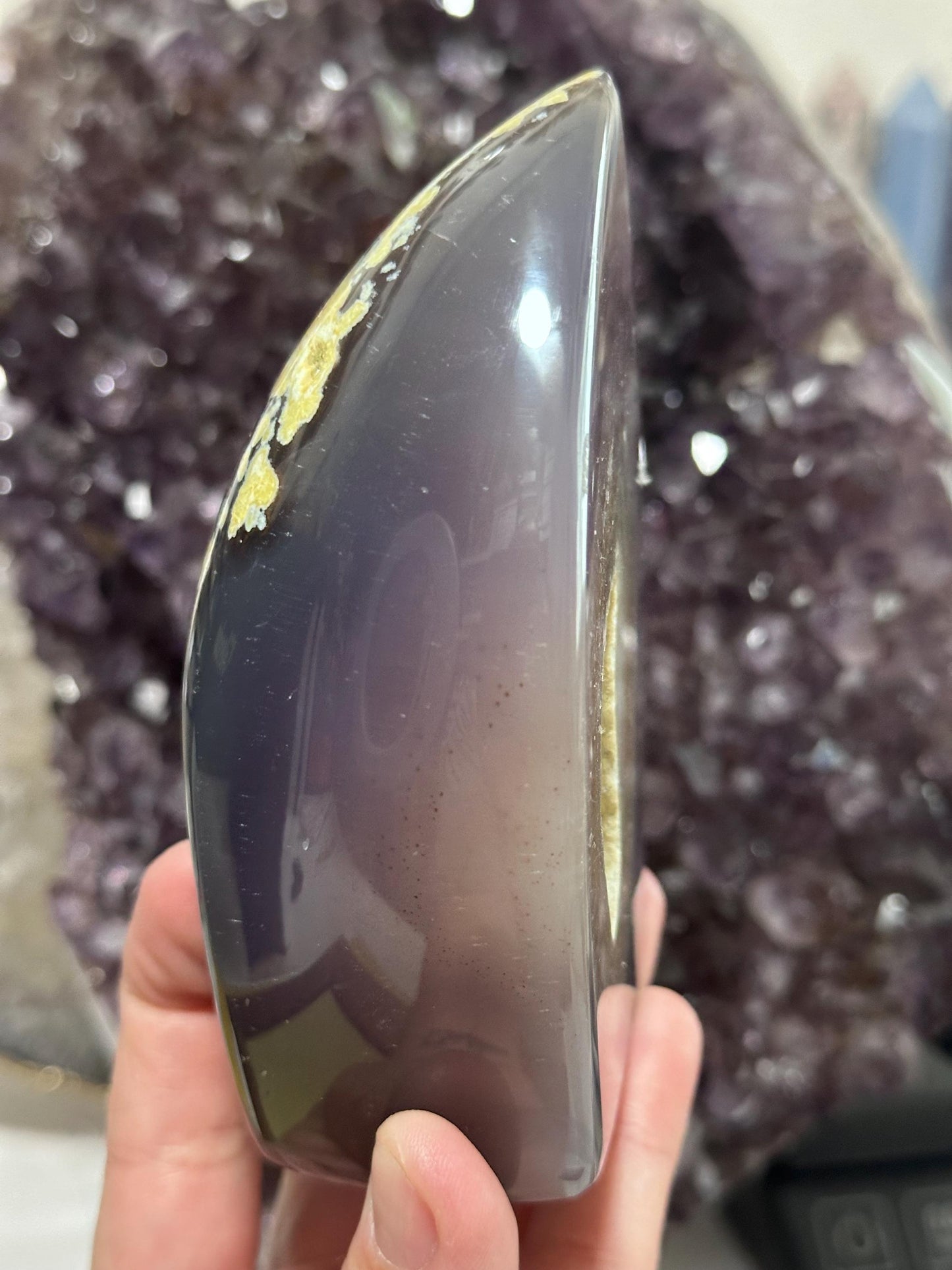 Lavender Agate Freeform, Brazil