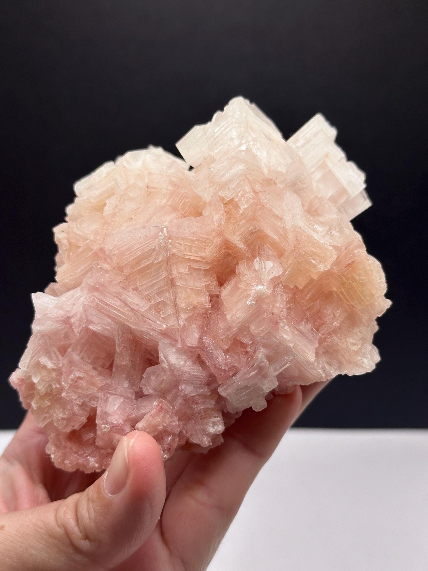 Pink Halite mineral specimen, Searles Lake San Bernardino Ca