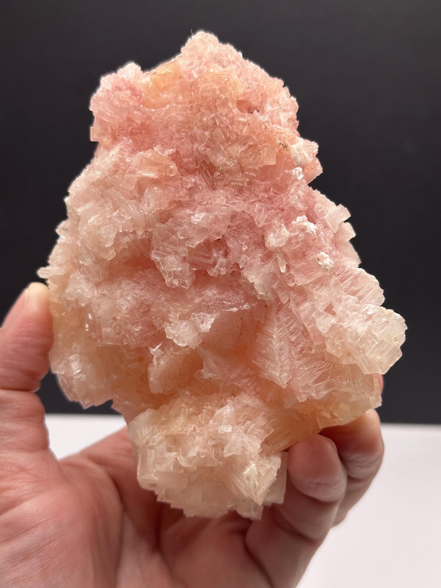 Pink Halite mineral specimen, Searles Lake San Bernardino Ca