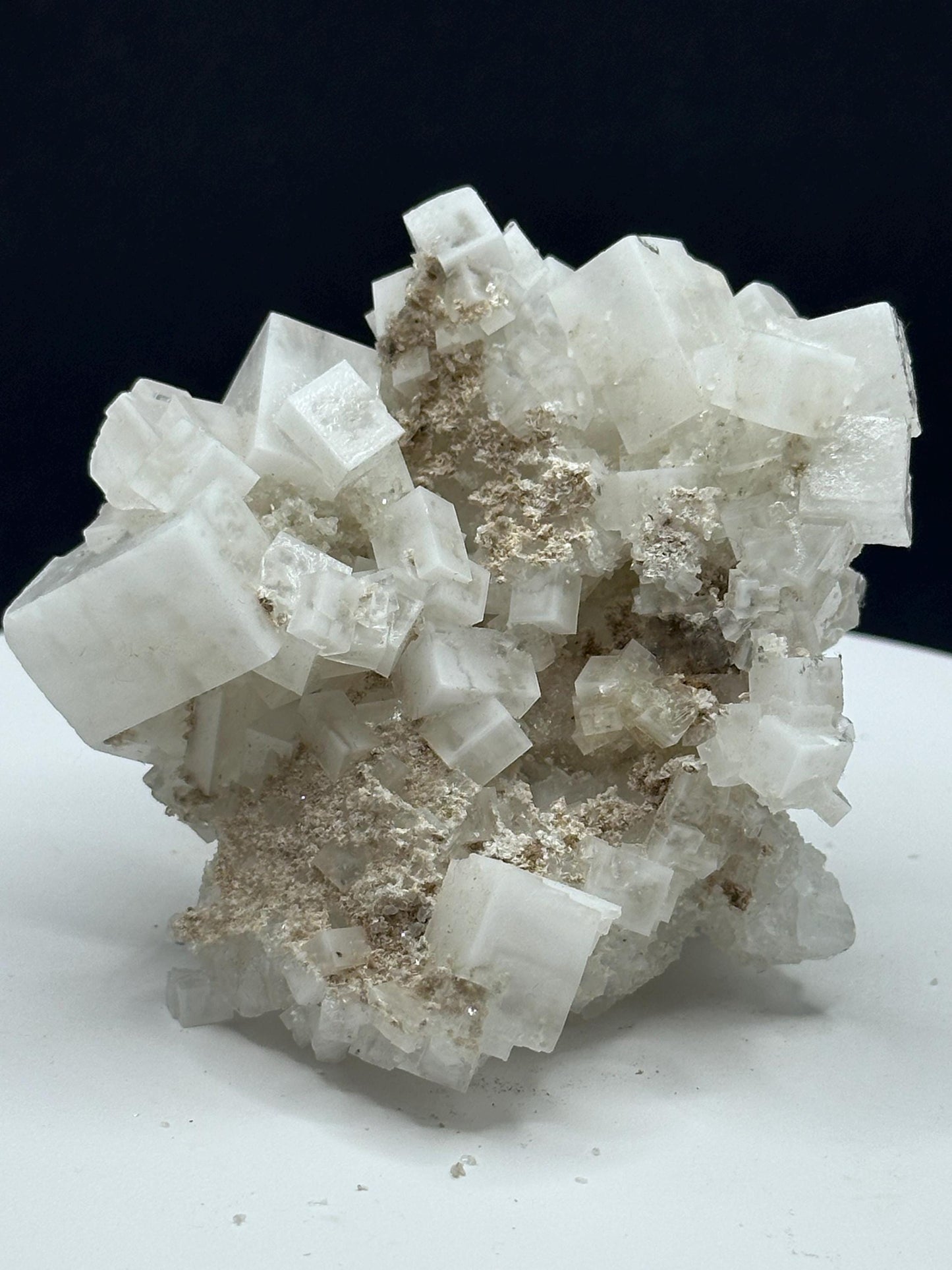 White Halite Mineral Specimen, Salar de Uyuni, Potosí, Bolivia