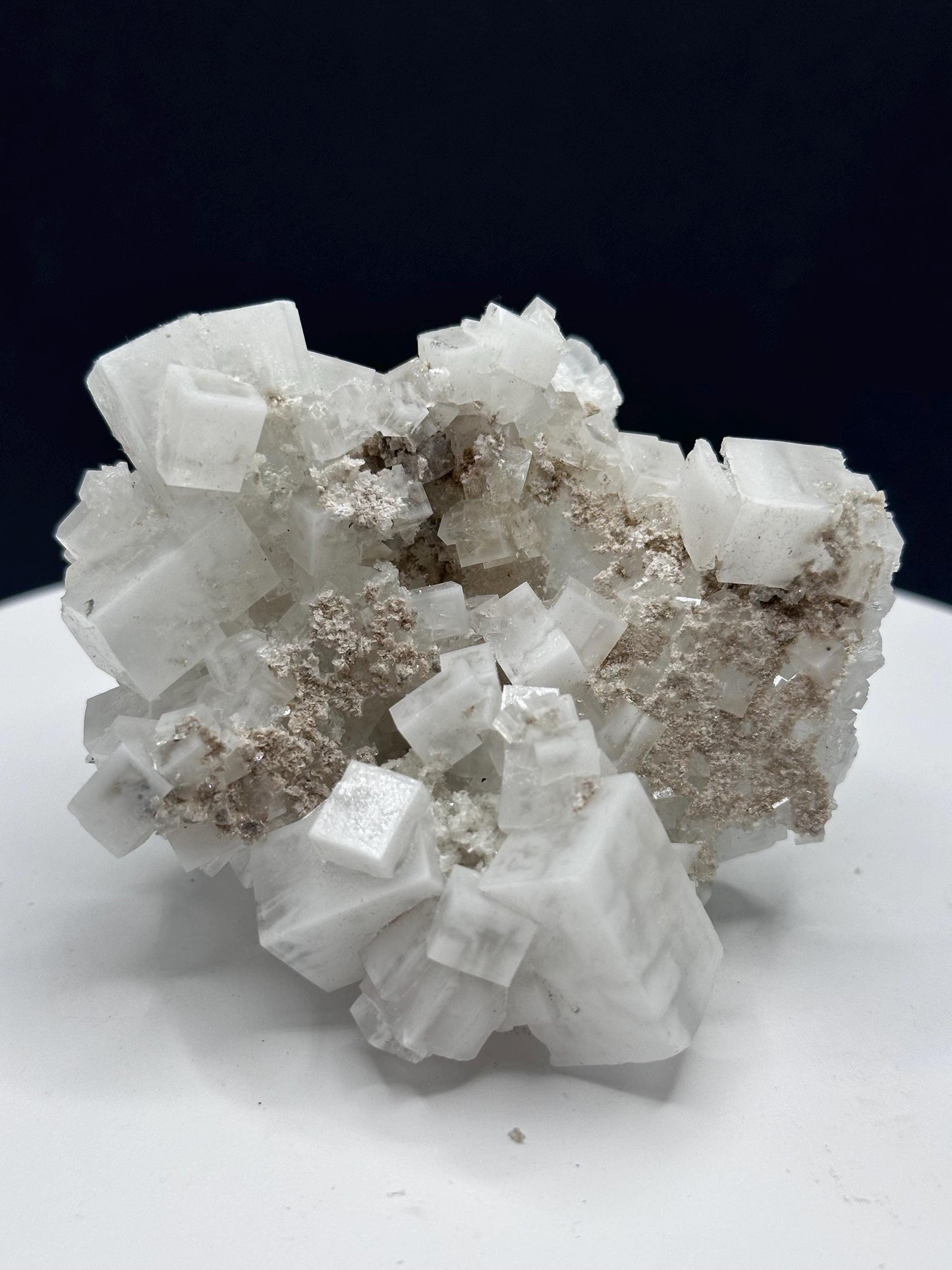 White Halite Mineral Specimen, Salar de Uyuni, Potosí, Bolivia