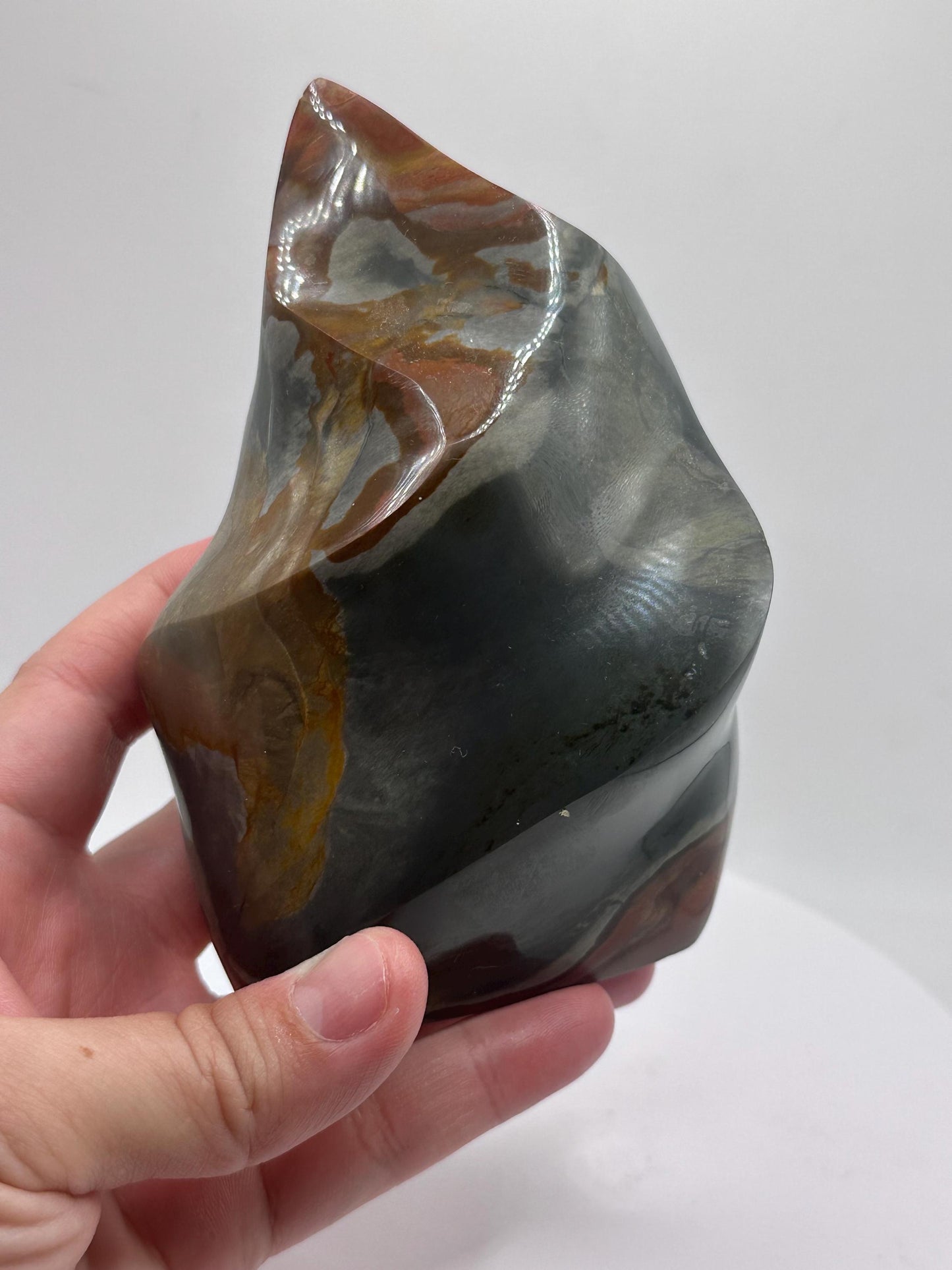 Polychrome Flame, Polychrome Jasper Crystal Freeform