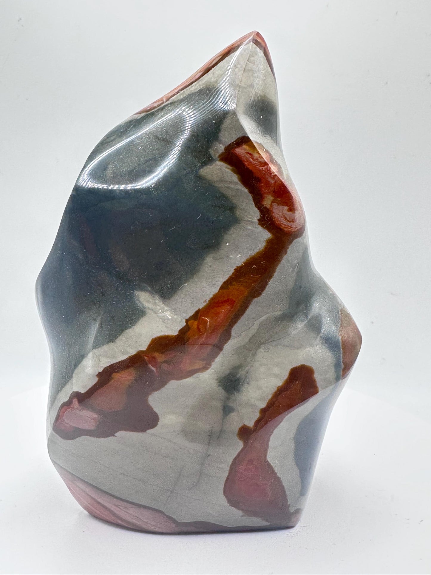 Polychrome Flame, Polychrome Jasper Crystal Freeform