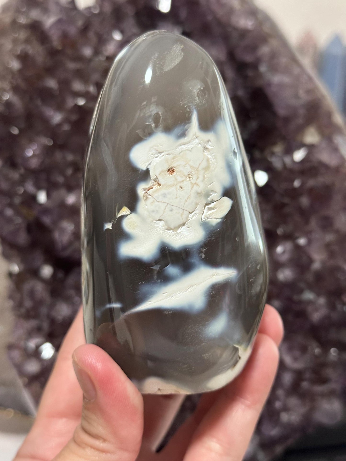 Orca Agate Freeform