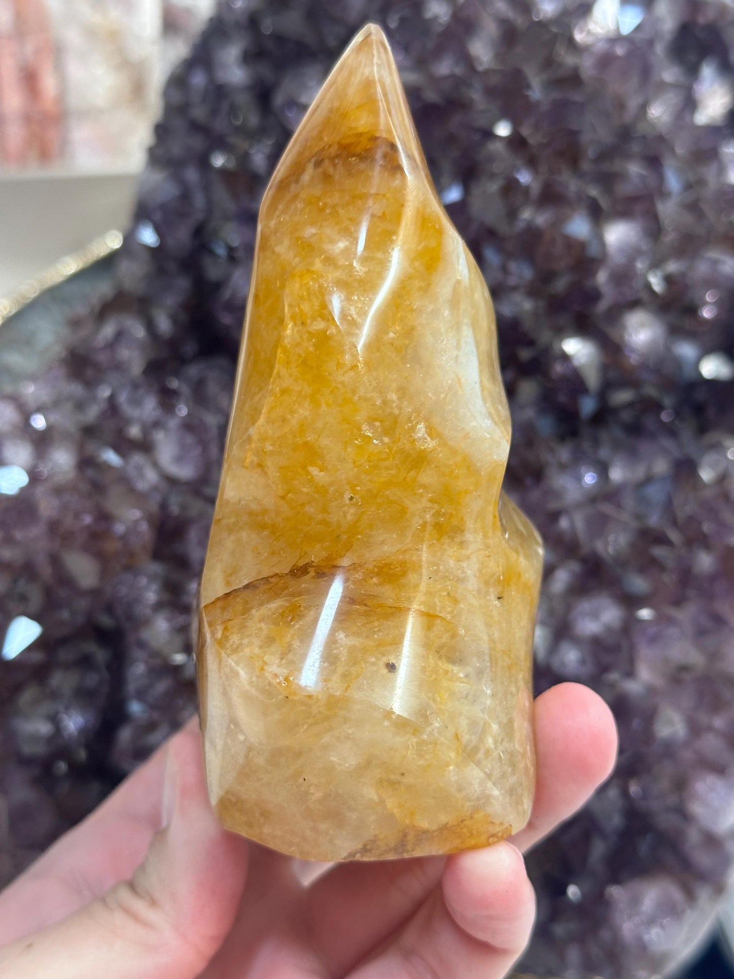 Golden Healer crystal flame