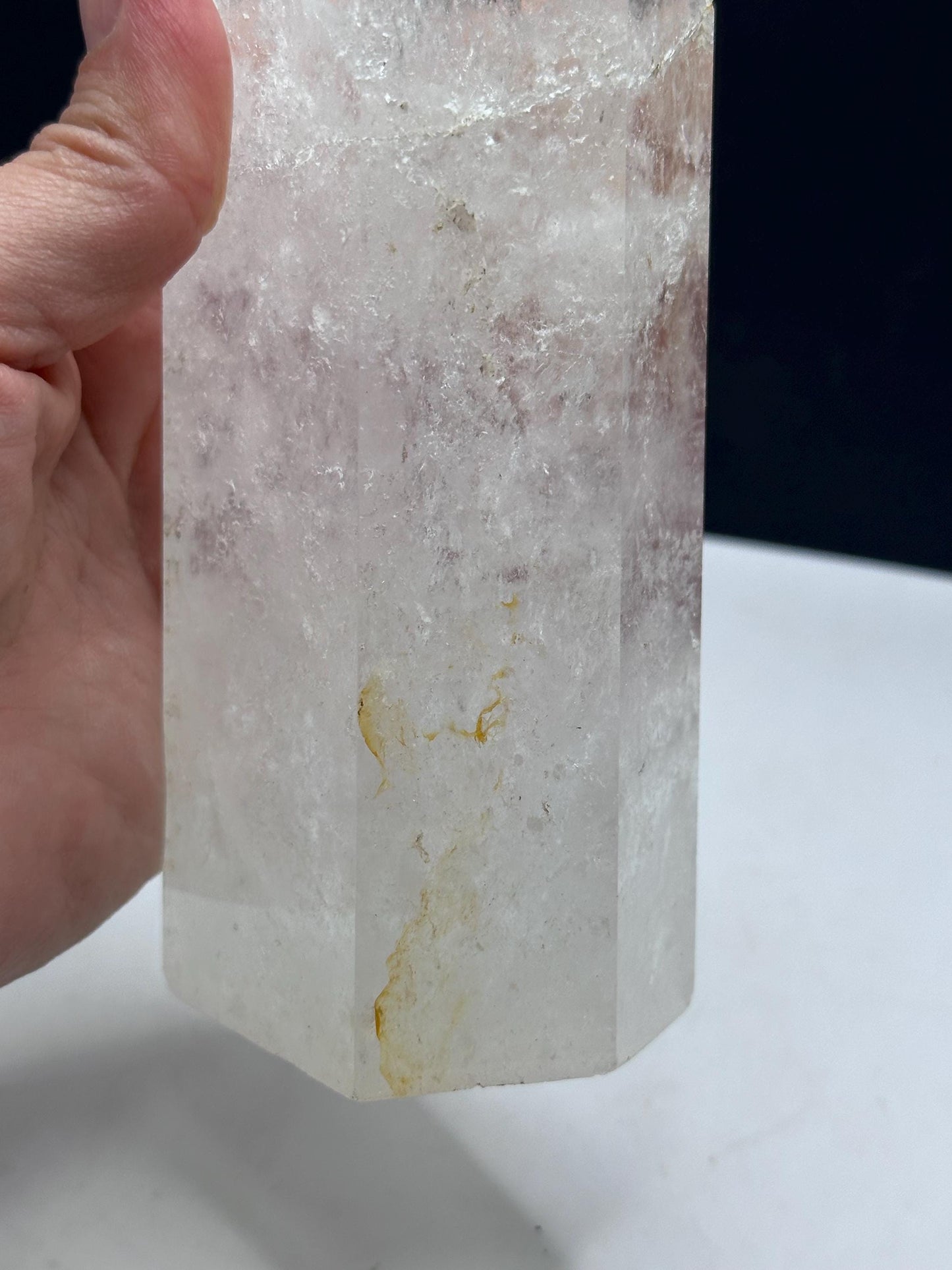 XL Clear Quartz Crystal Tower, Brazil 1.4kg