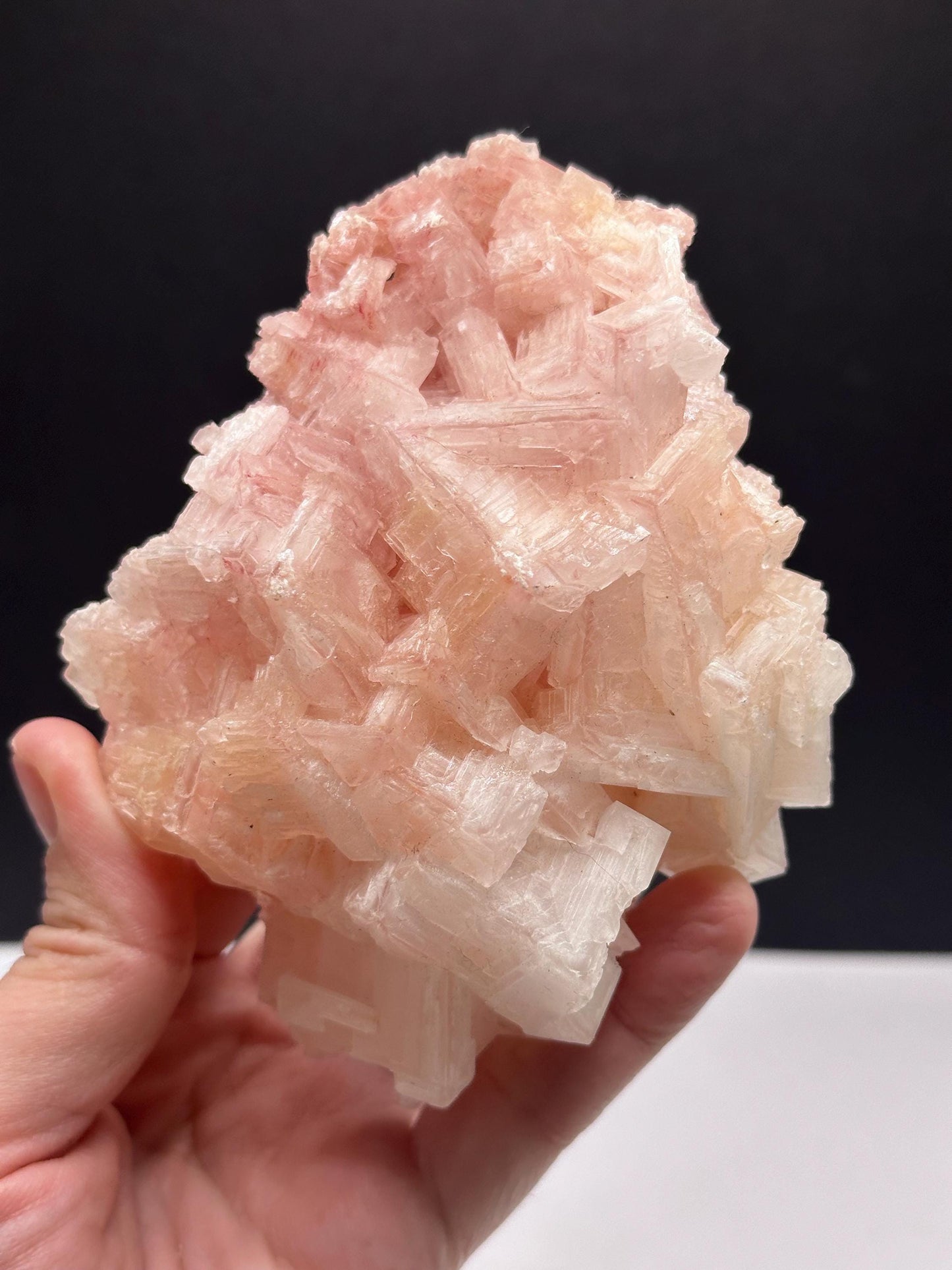 Pink Halite mineral specimen, Searles Lake San Bernardino Ca