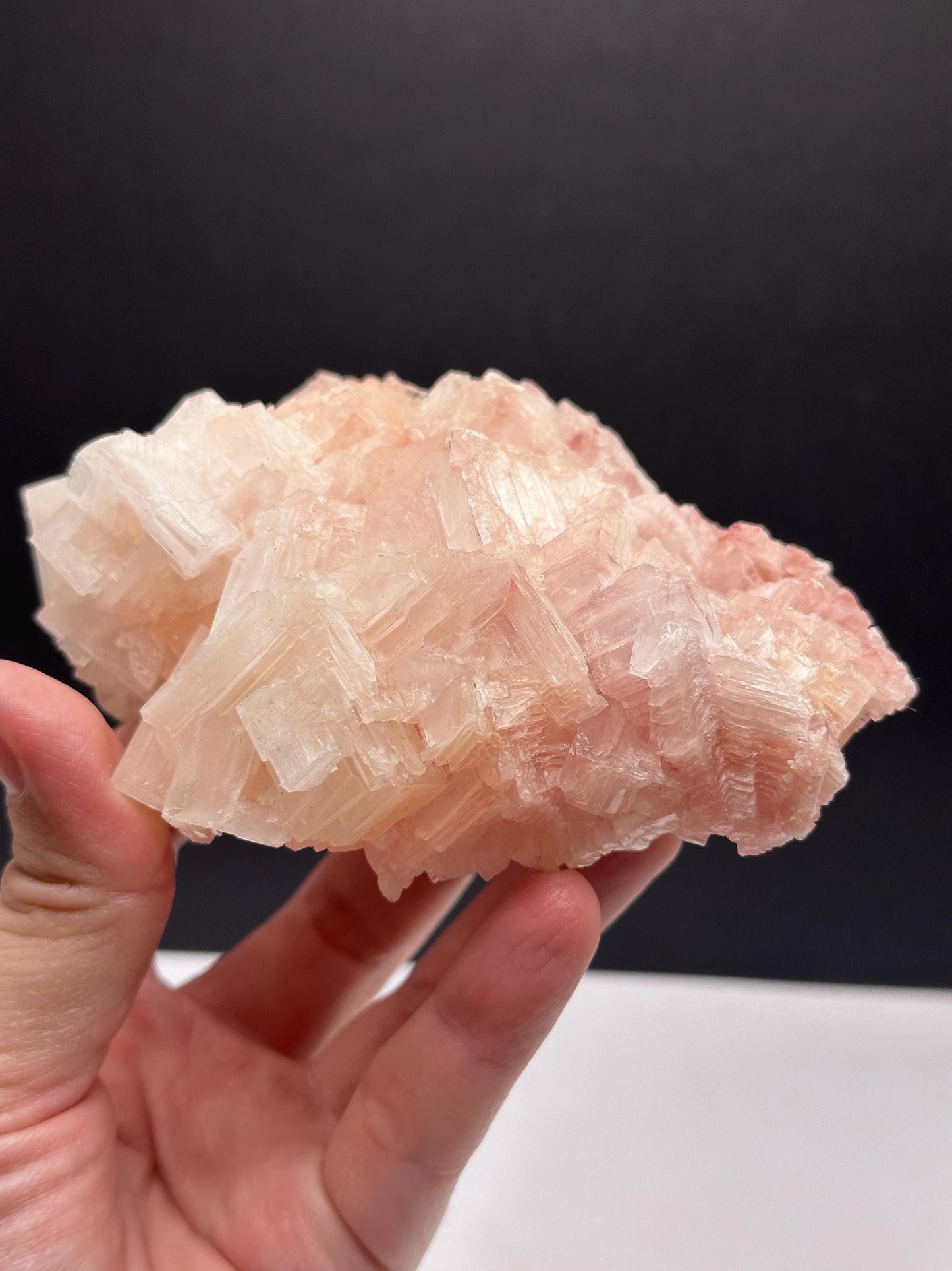 Pink Halite mineral specimen, Searles Lake San Bernardino Ca