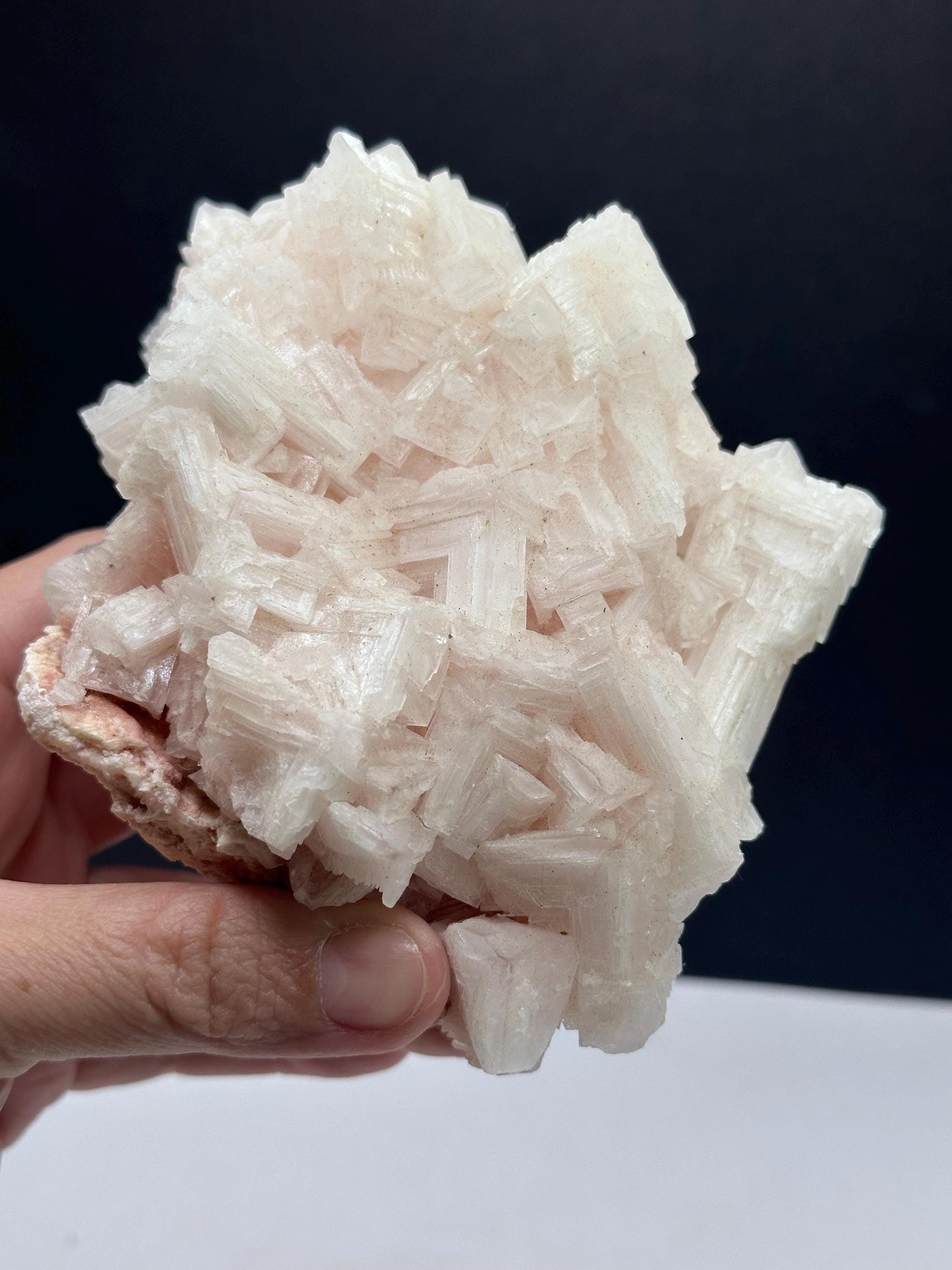 Pink Halite Crystal Mineral, Searles Lake, San Bernardino Ca