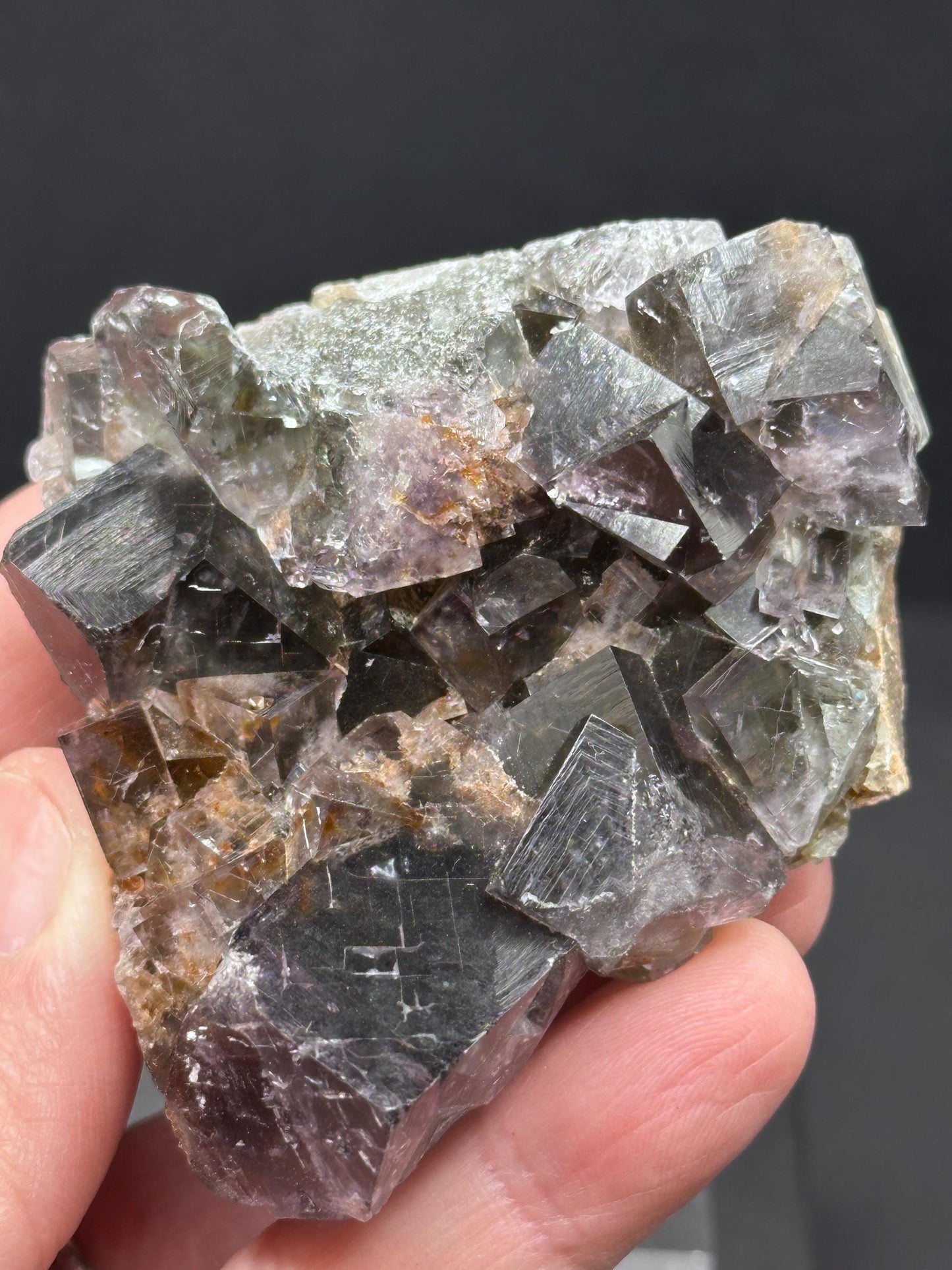 Fluorite from the Purple Rain Pocket of the Lady Annabella Mine in Weardale, England