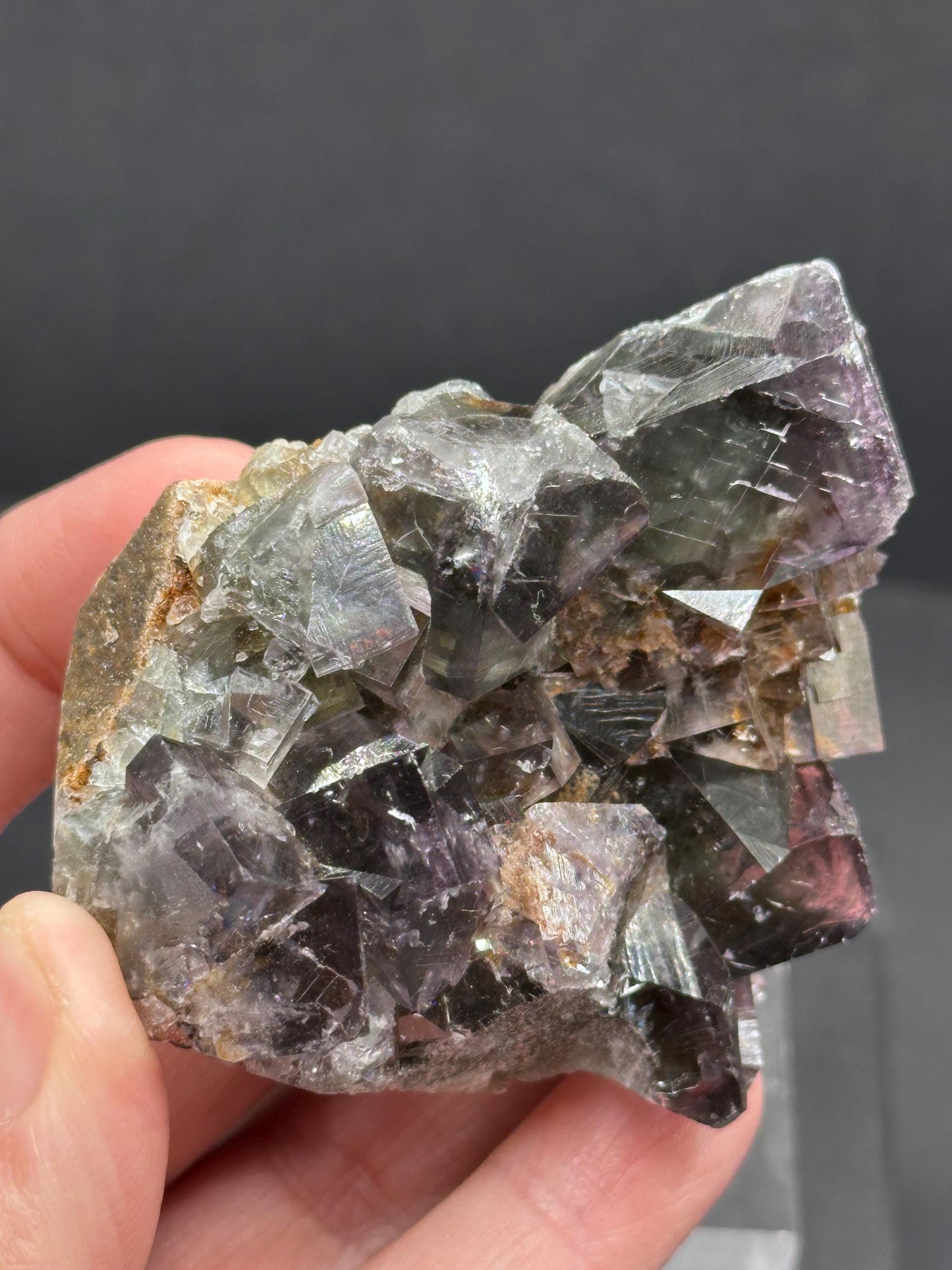 Fluorite from the Purple Rain Pocket of the Lady Annabella Mine in Weardale, England