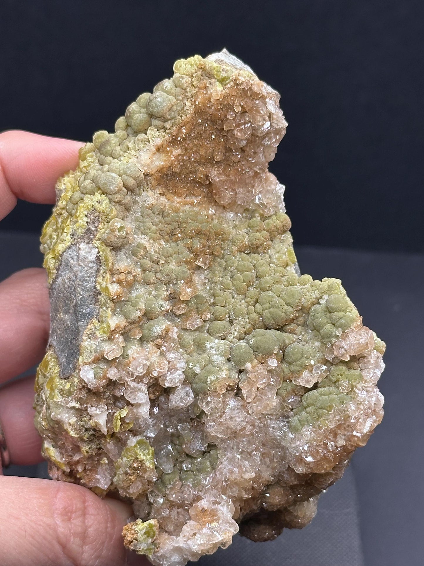 Mimetite, Hemimorphite, Ojuela mine
