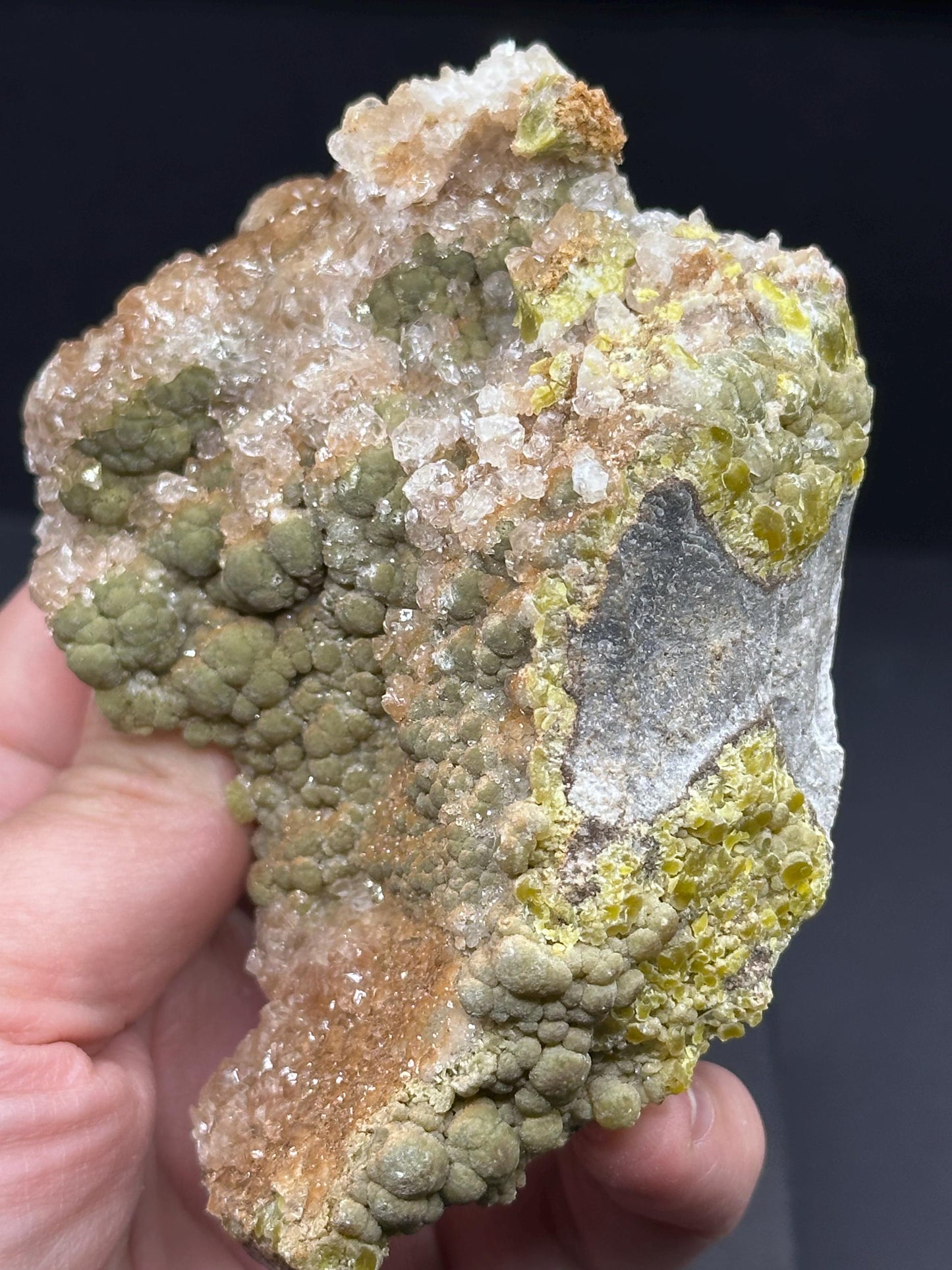 Mimetite, Hemimorphite, Ojuela mine