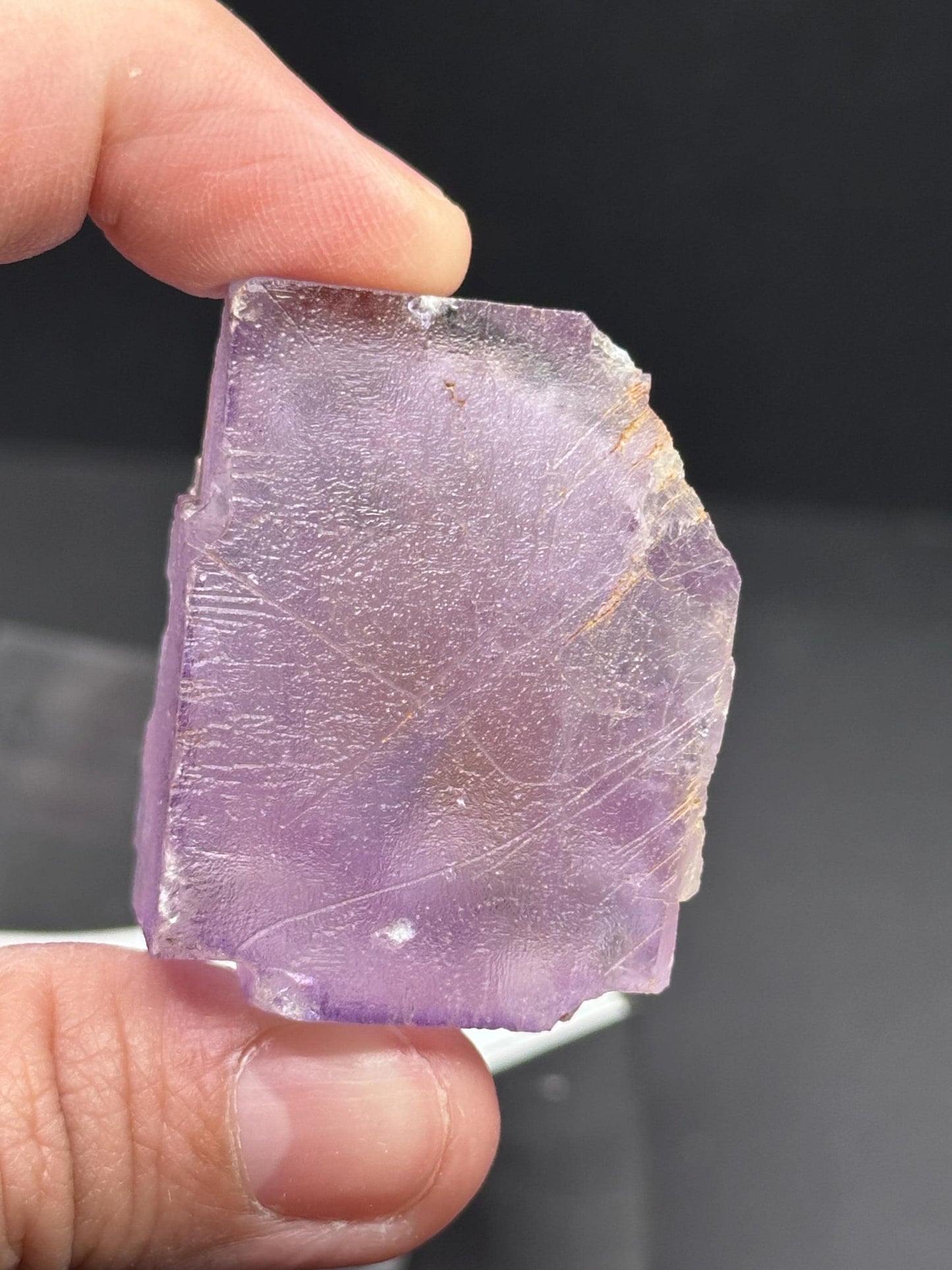 Cave in Rock Purple Fluorite, Hardin Co, Illinois