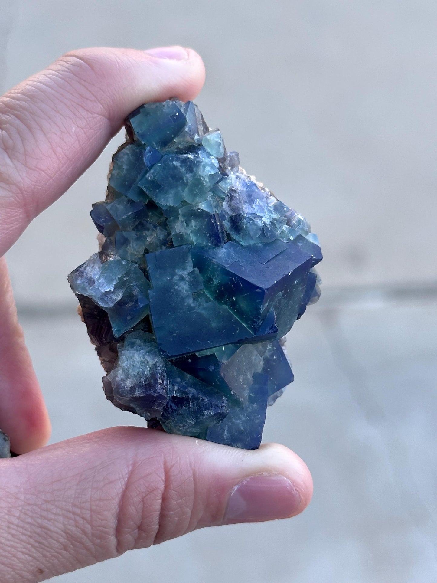 Green Fluorite, Naughty Gnome Pocket, Diana Maria Mine, Weardale, Durham, England