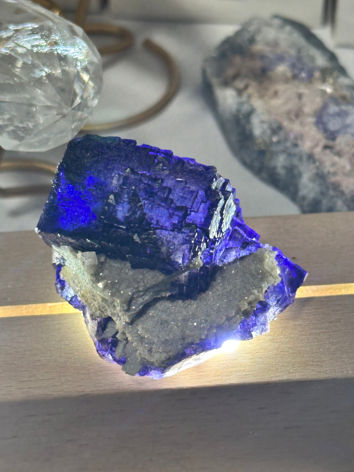 Fluorite Dolomite Elmwood Mine, Smith County Tennessee