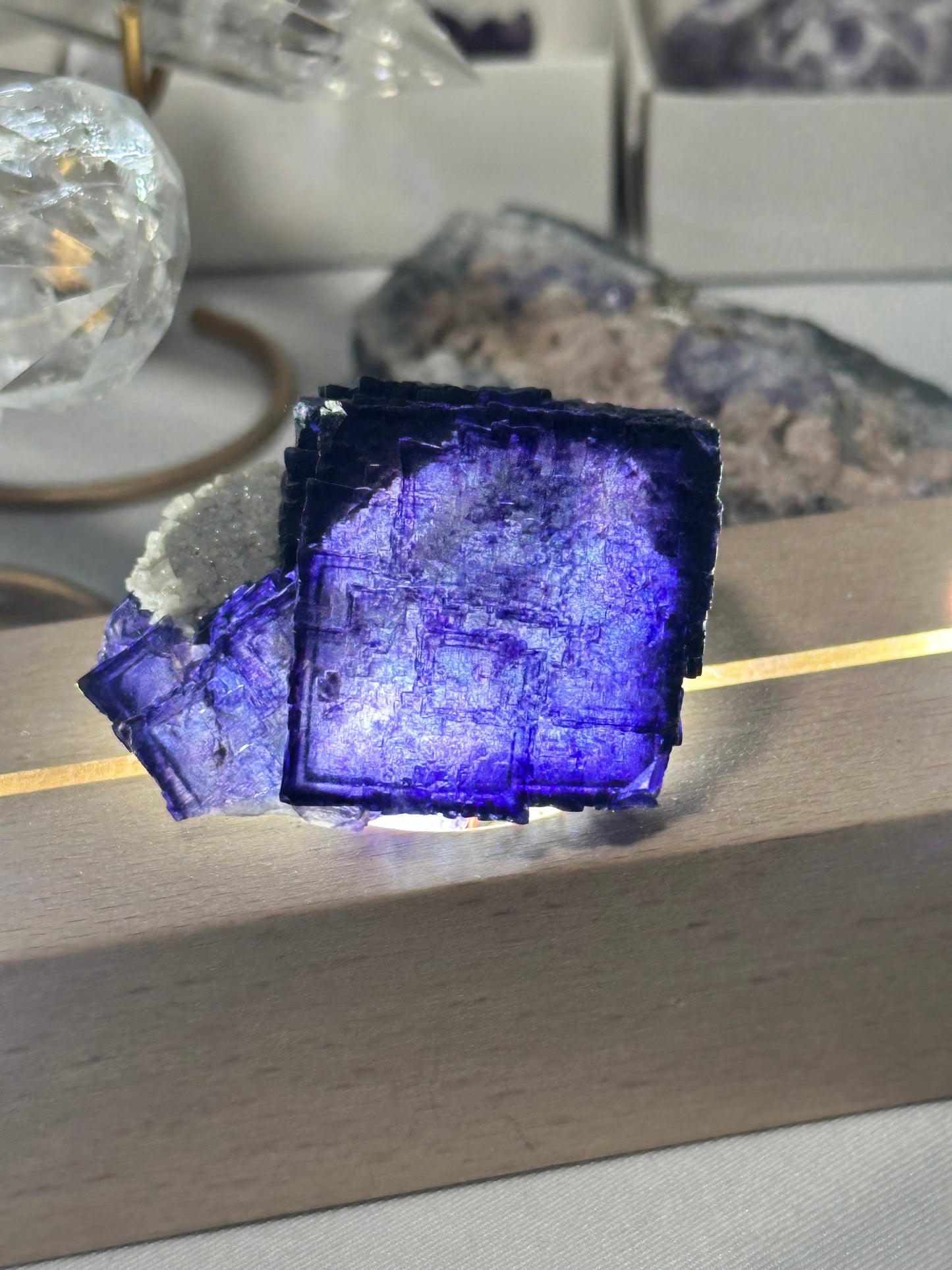 Fluorite Dolomite Elmwood Mine, Smith County Tennessee