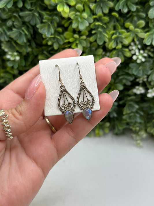 Labradorite earrings S925