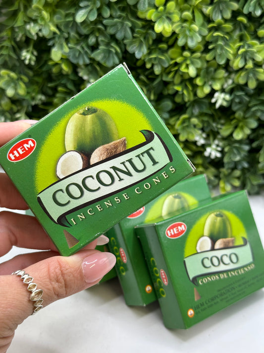 Coconut Incense Cones