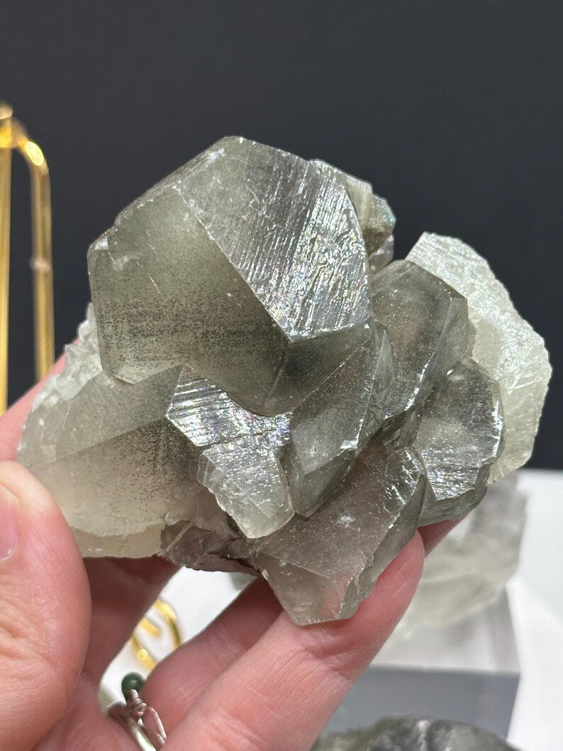 Natural Benz Calcite Crystal – Raw Mineral Specimen for Collectors