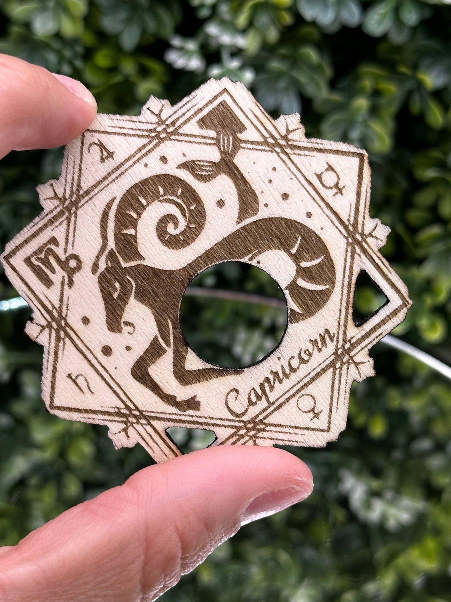 Wooden Zodiac Sphere Holders