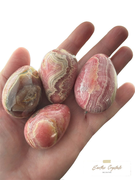 Rhodochrosite Egg From Argentina