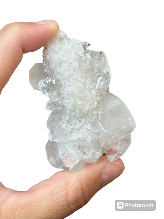 Apophyllite Stalactite Mineral Specimen ~ Jalgaon, India