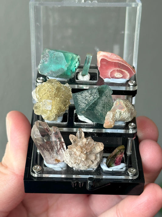 Mixed Mineral Perky box