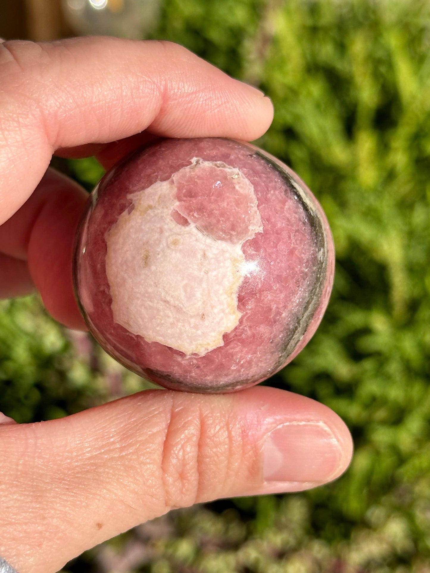 Rhodochrosite Crystal Sphere, Argentina