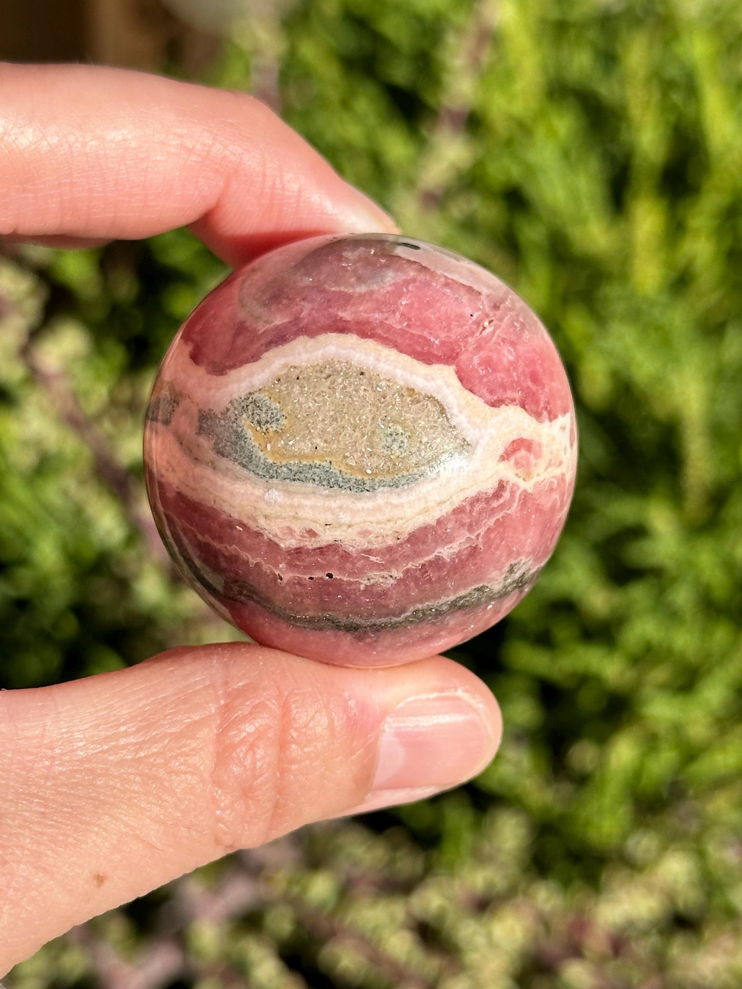 Rhodochrosite Crystal Sphere, Argentina